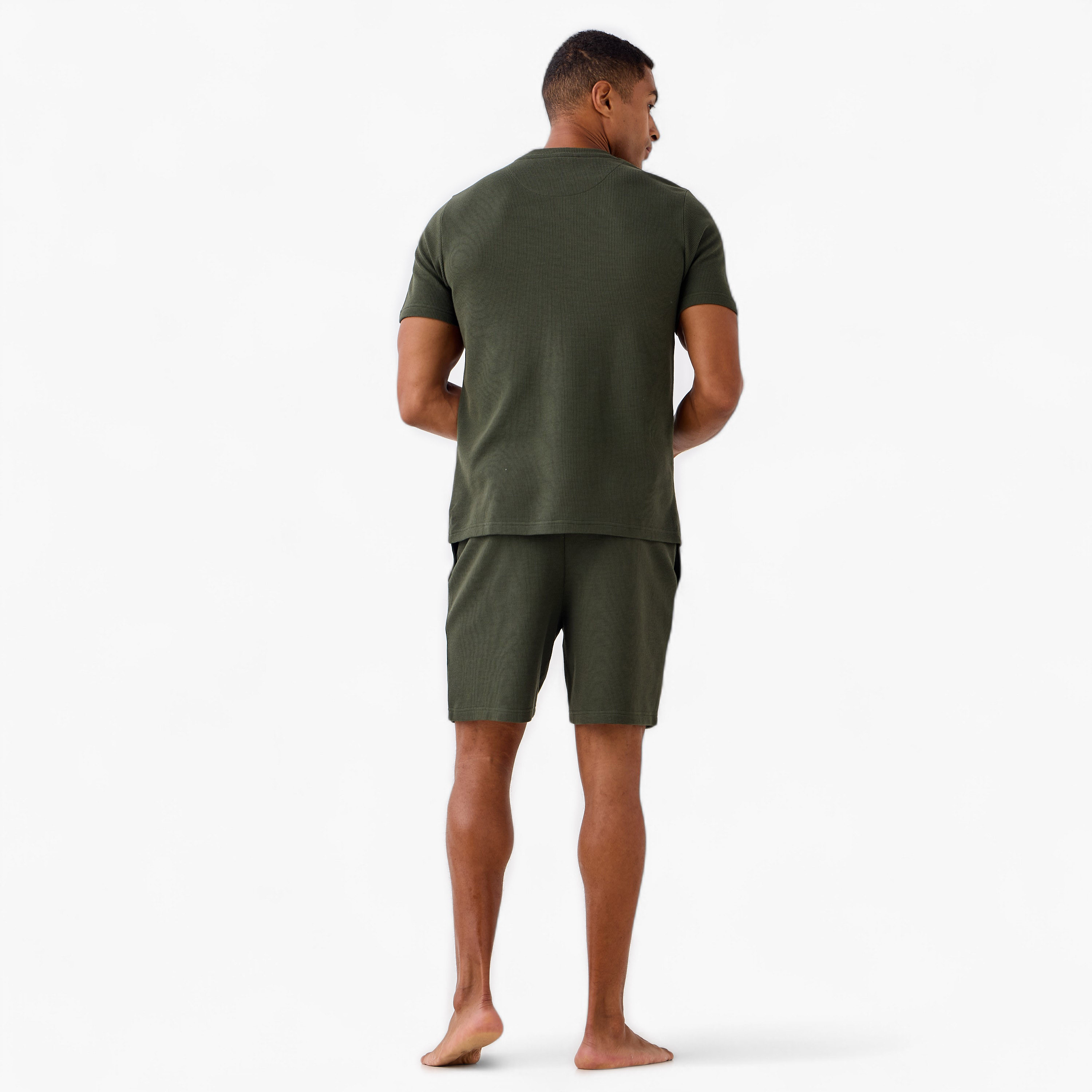 Textured Shorts Set-men-clothing-nightwear-sets-image-4