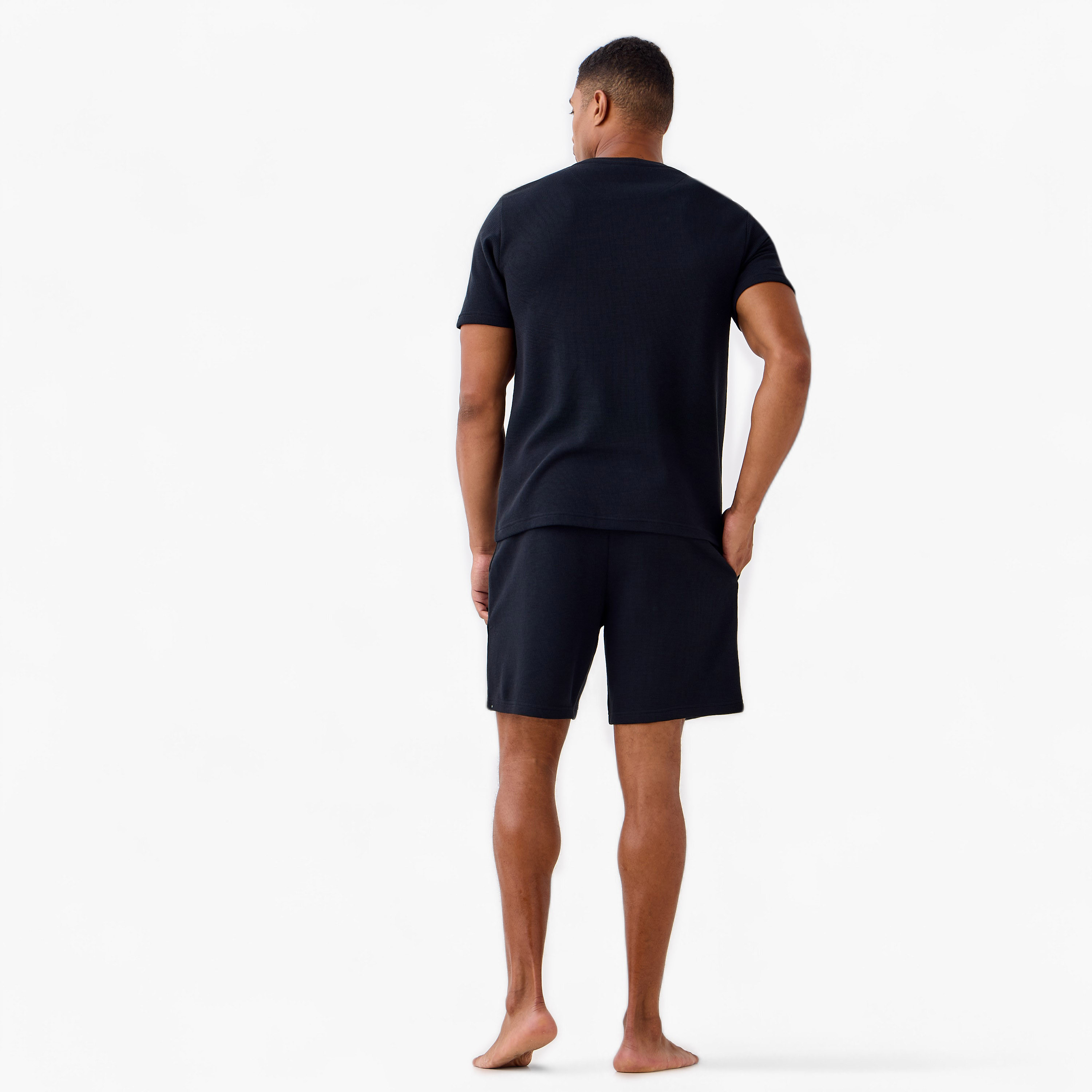 Textured Shorts Set-men-clothing-nightwear-sets-image-4