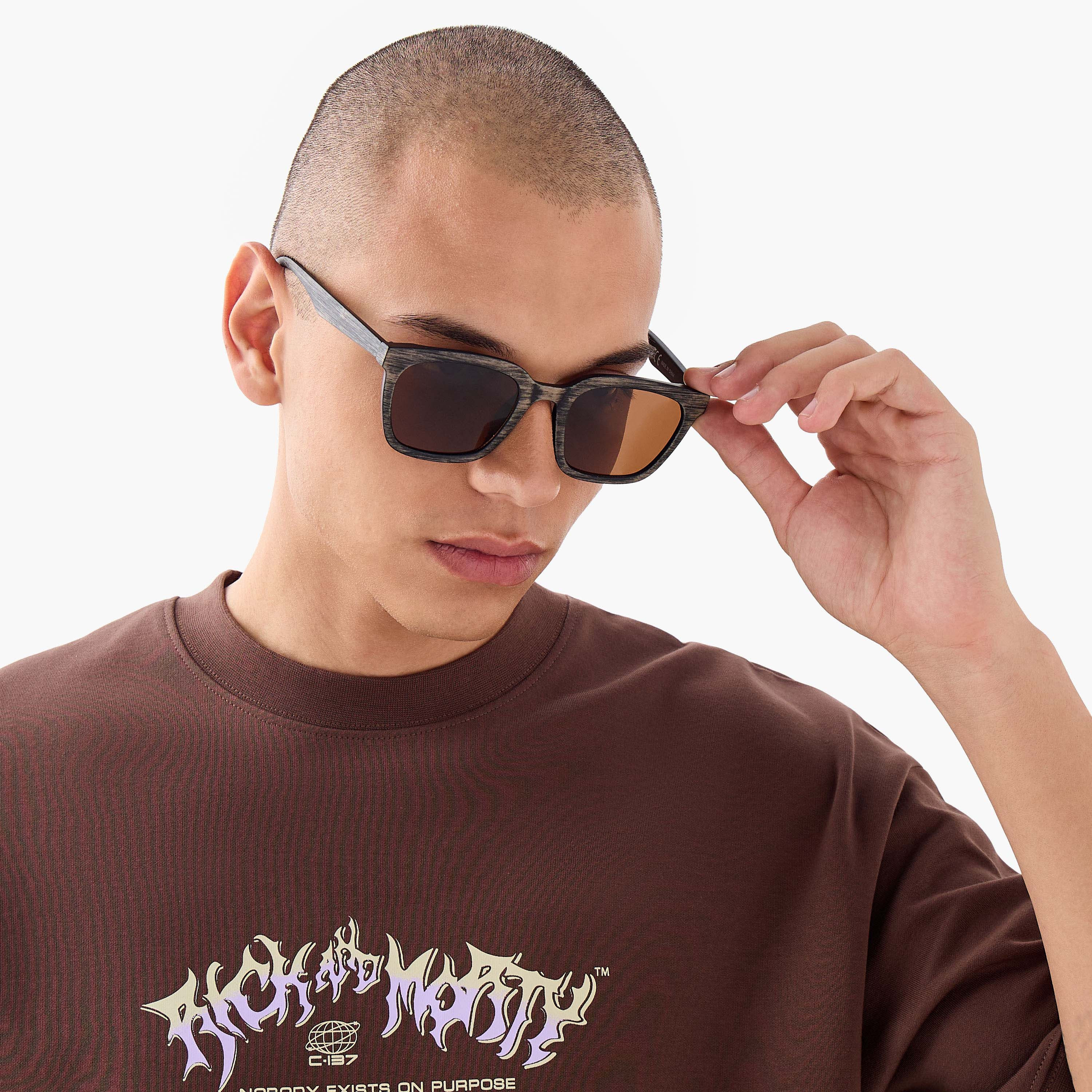 Tinted Full Rim Sunglasses-men-sunglasses-image-2