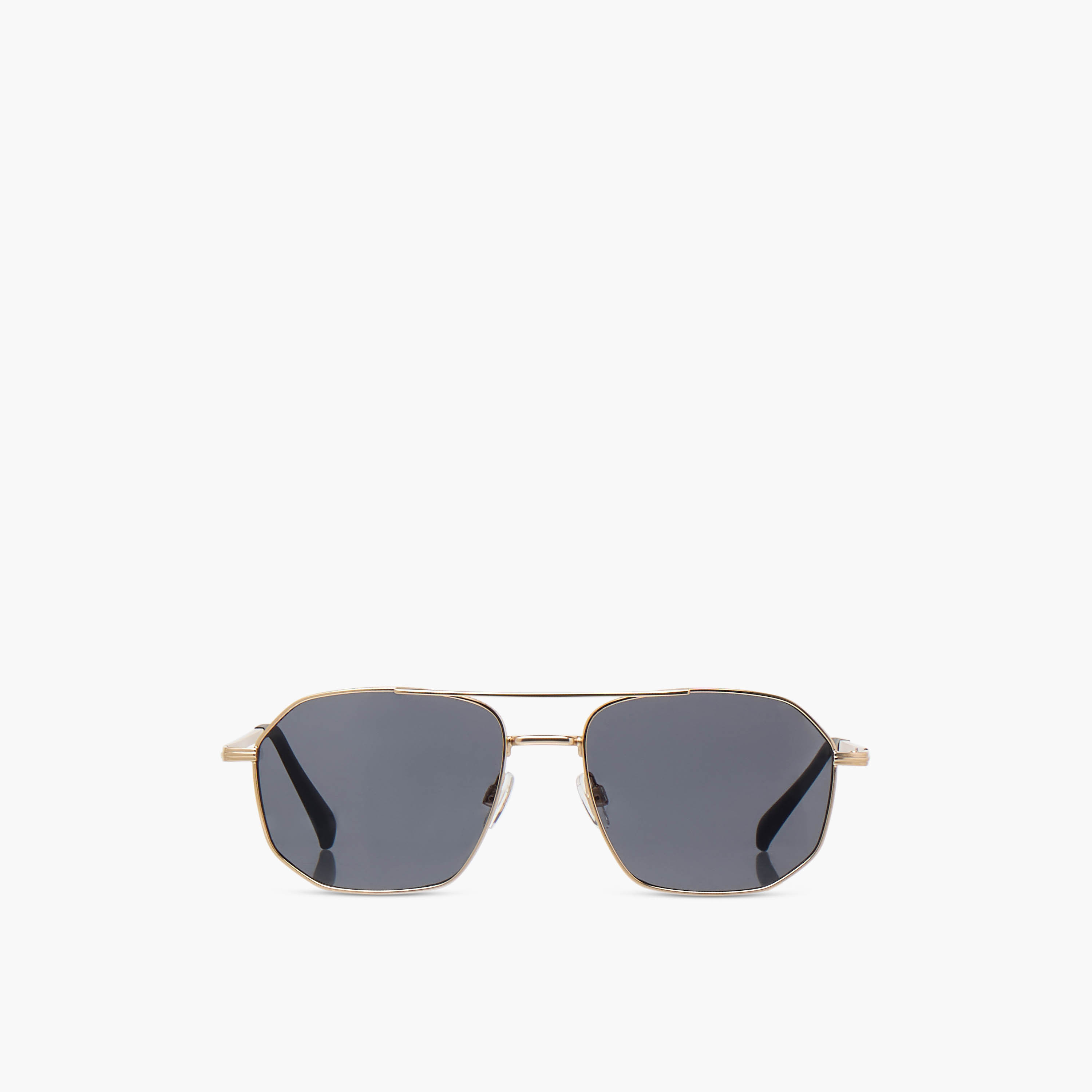 Full Rim Hexagon Frame Sunglasses with Nose Pads-men-sunglasses-image-3