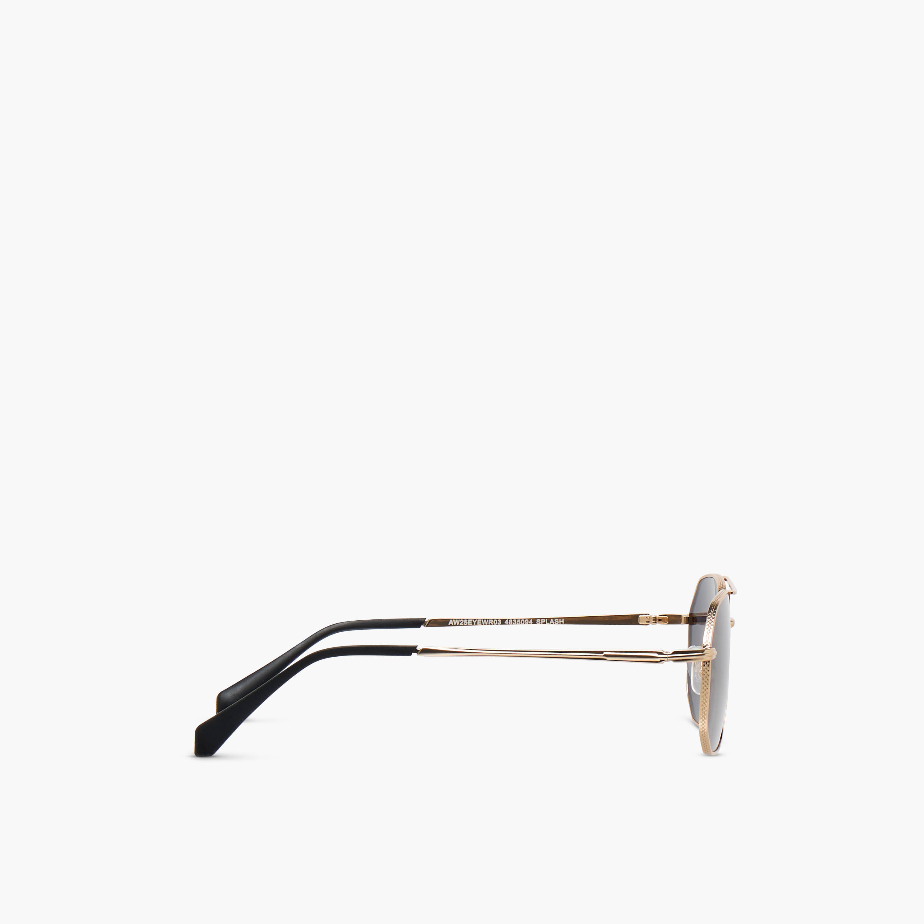 Full Rim Hexagon Frame Sunglasses with Nose Pads-men-sunglasses-image-4