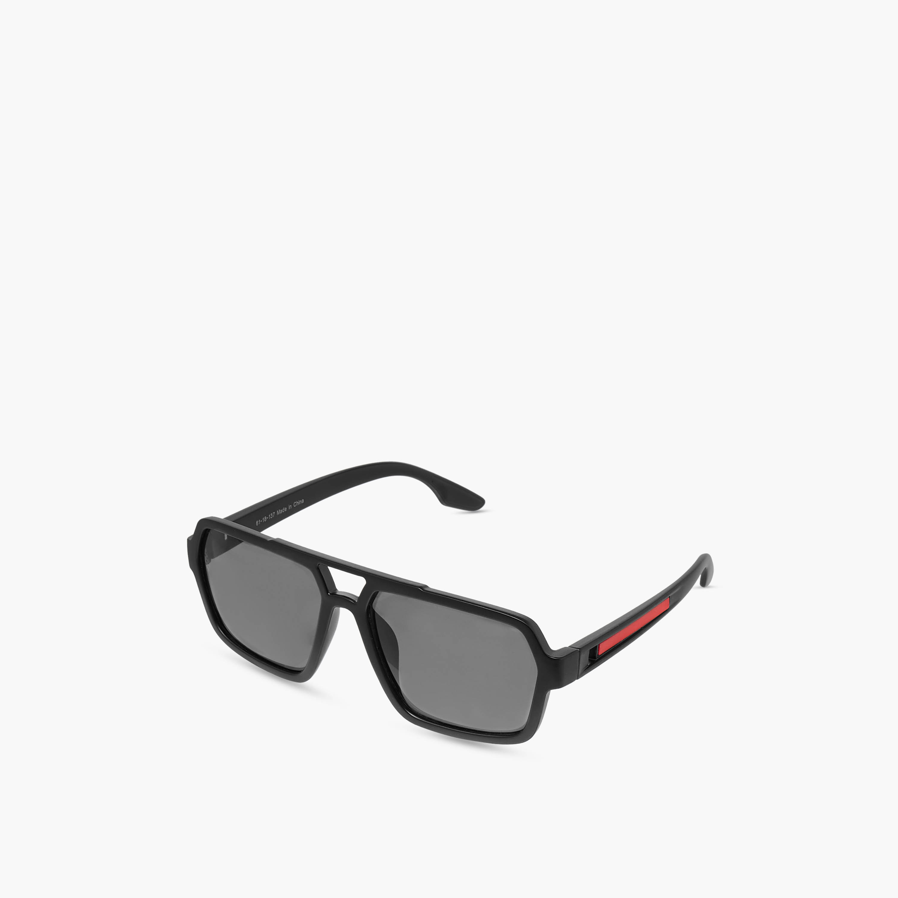 نظارات شمسية بإطار مستطيل ووسادة أنف-men-sunglasses-image-1