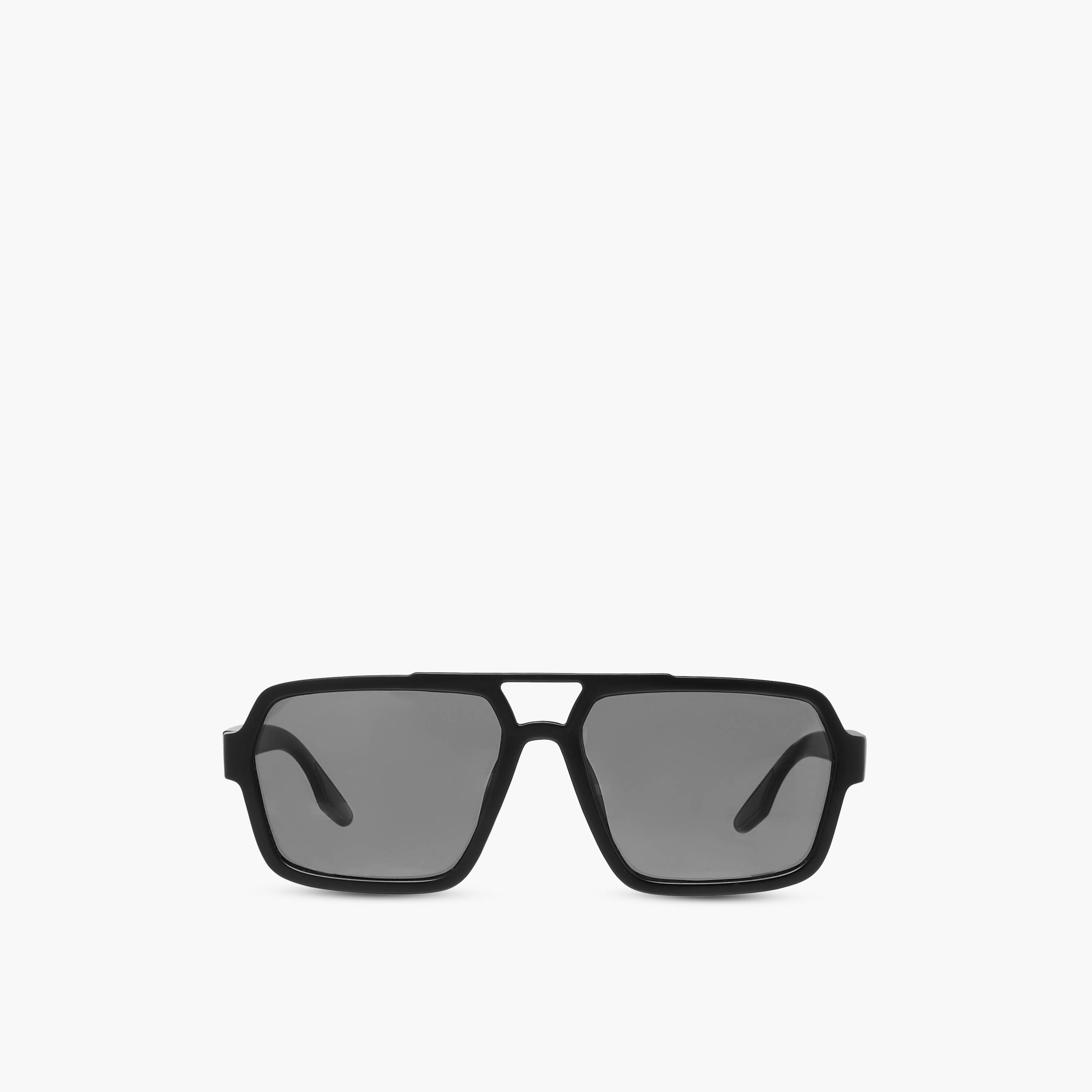 نظارات شمسية بإطار مستطيل ووسادة أنف-men-sunglasses-image-3