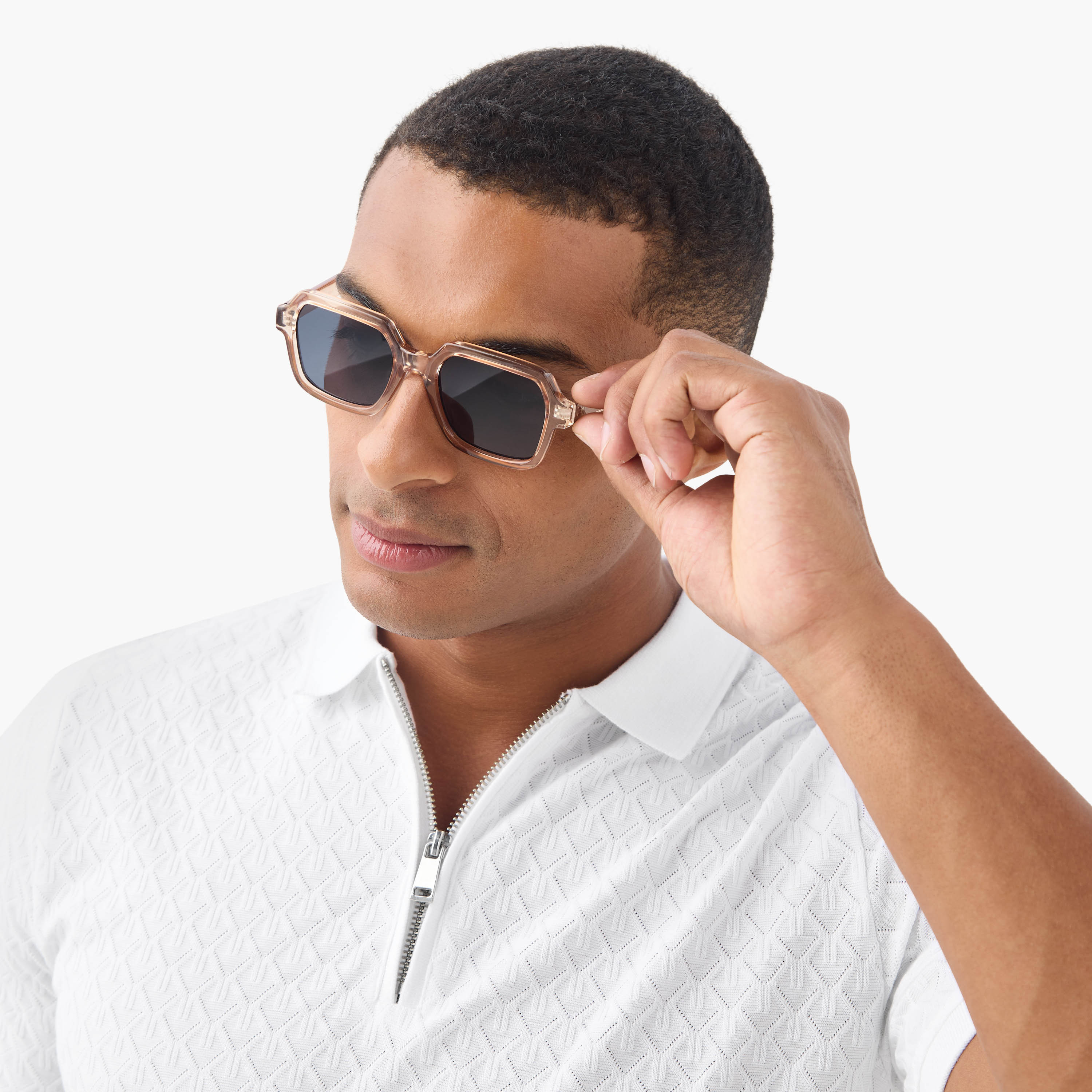 Tinted Lens Full Rim Sunglasses-men-sunglasses-image-2