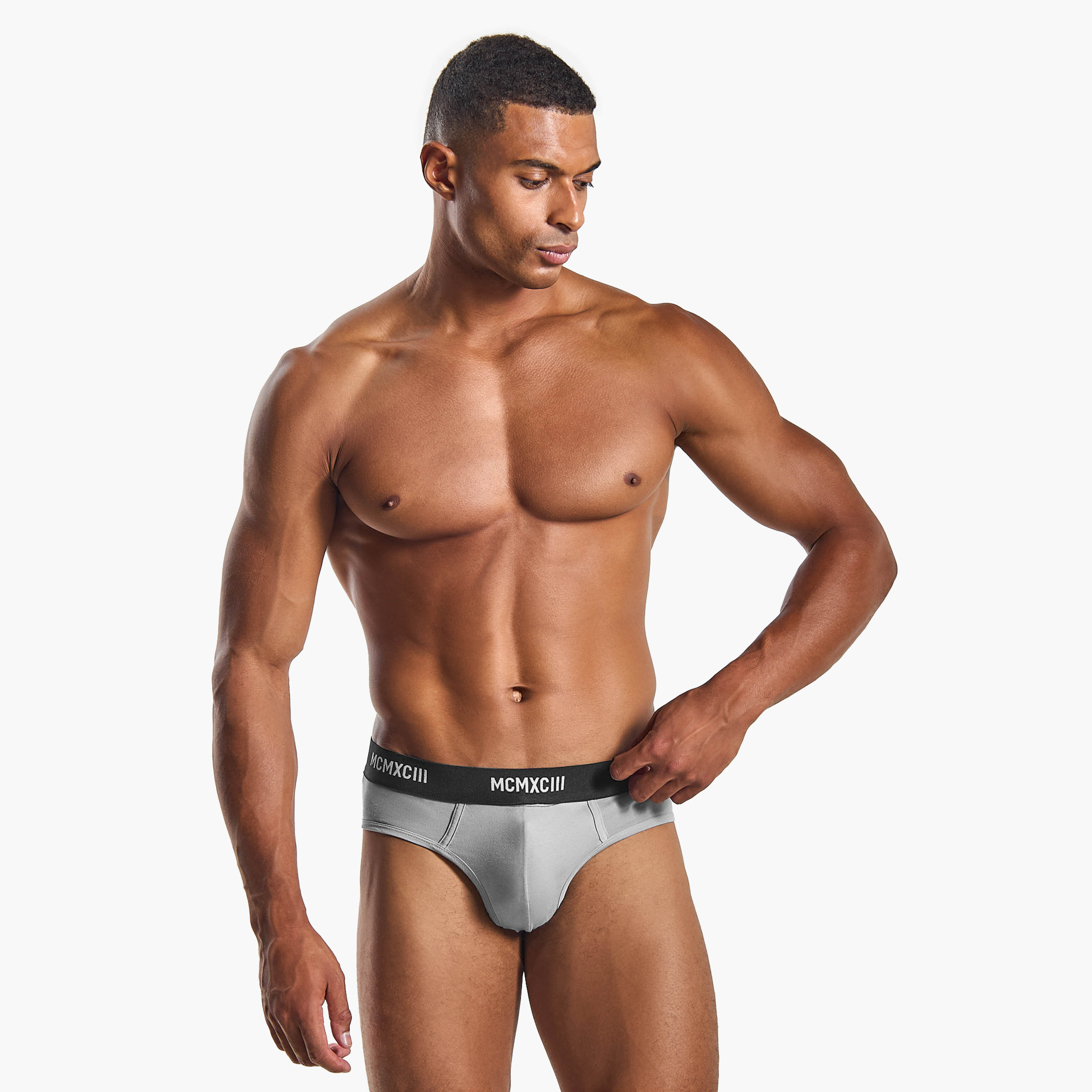 طقم من 3 - سروال بخصر مطاطي وطبعات-men-clothing-innerwear-underwear-image-3