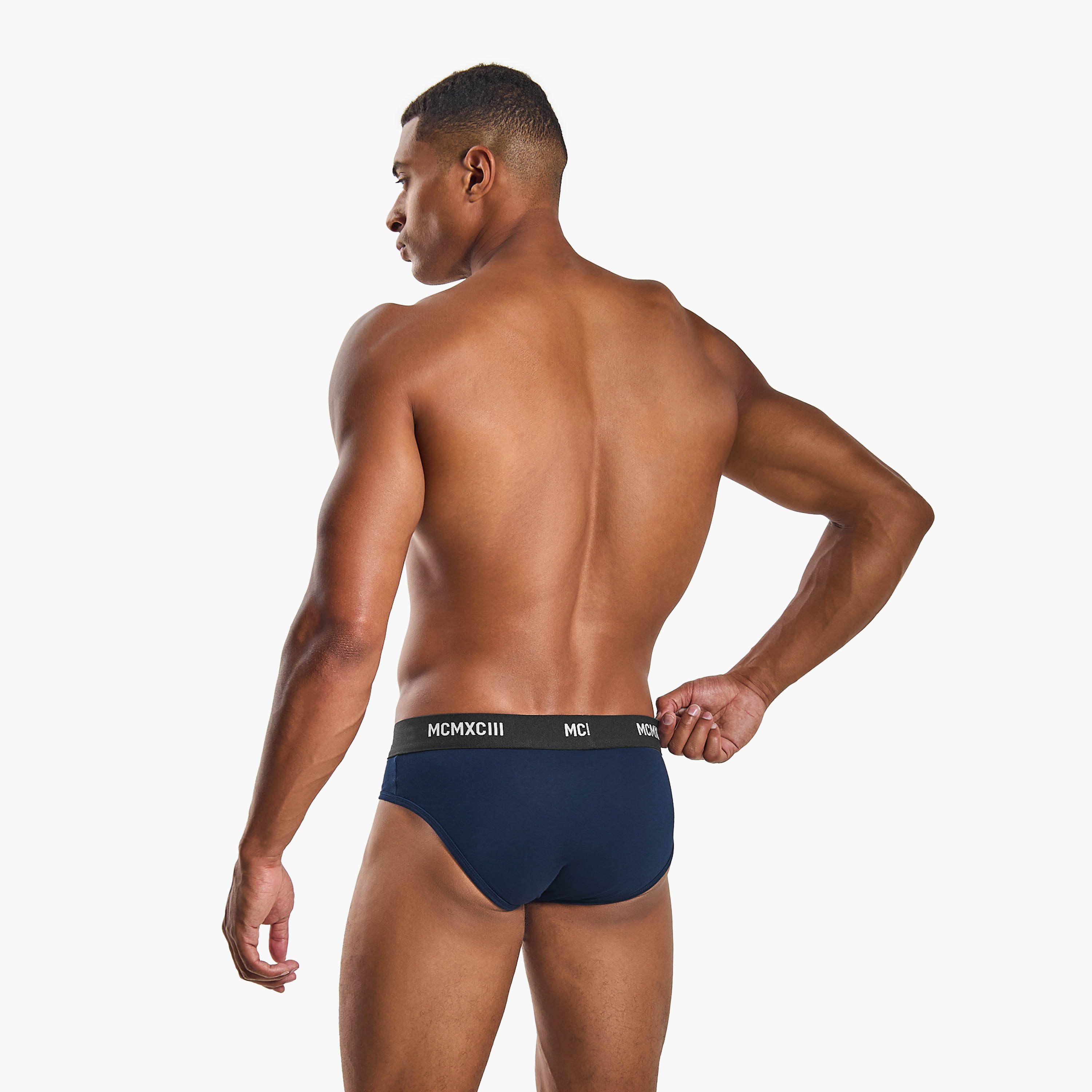 طقم من 3 - سروال بخصر مطاطي وطبعات-men-clothing-innerwear-underwear-image-5