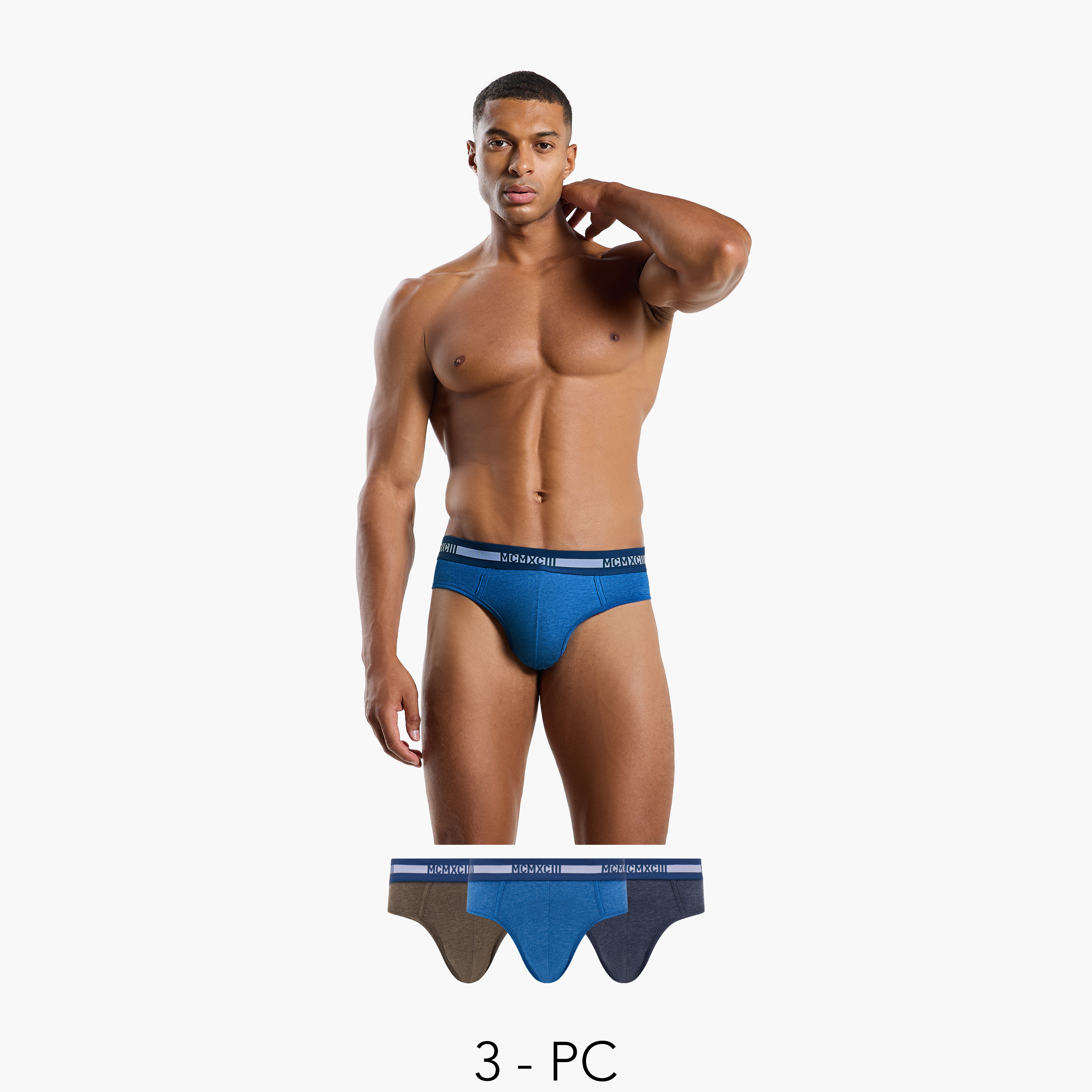 Set of 3 - Assorted Briefs-men-clothing-innerwear-underwear-image-1