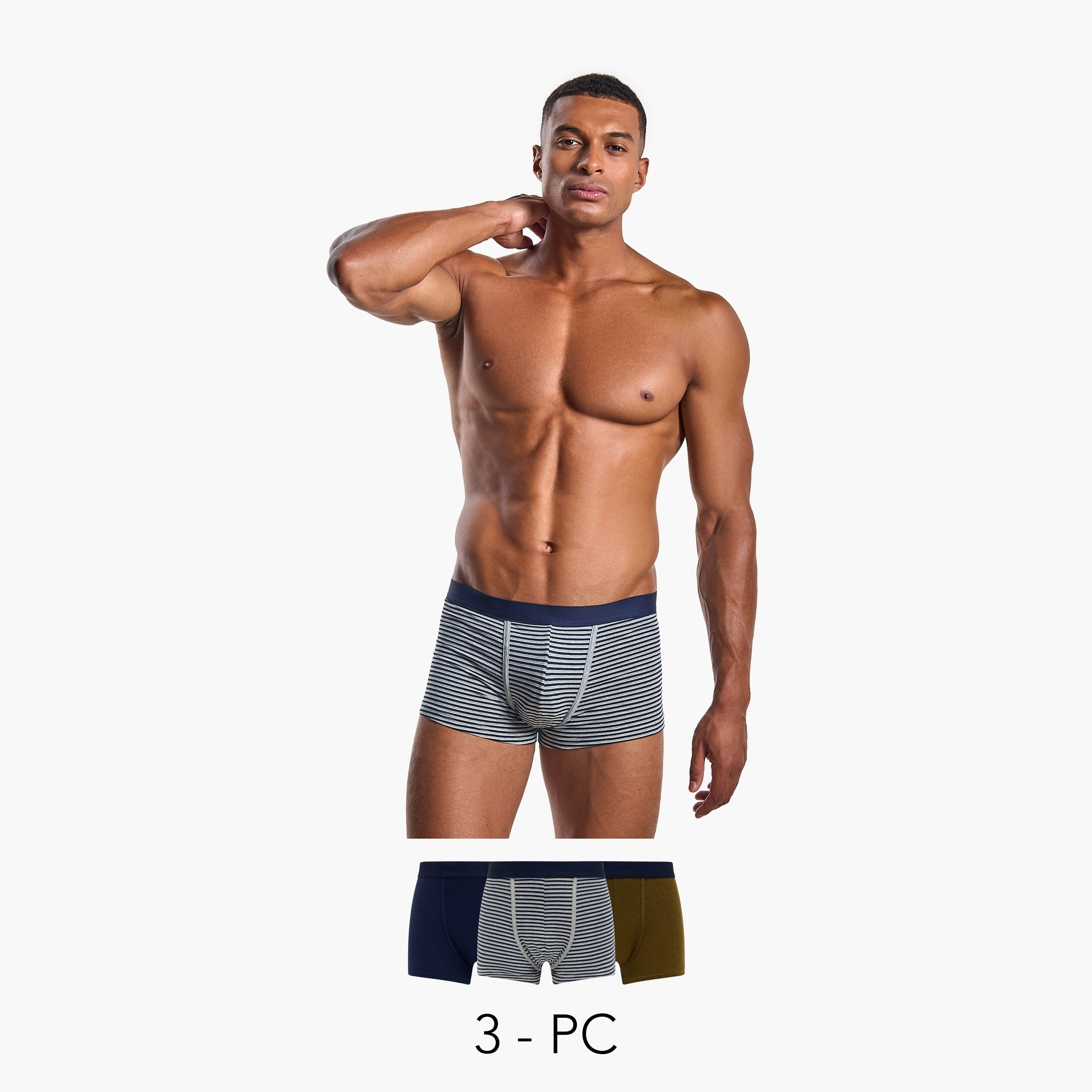 طقم من 3 - سراويل هيبستر ترانك-men-clothing-innerwear-underwear-image-1