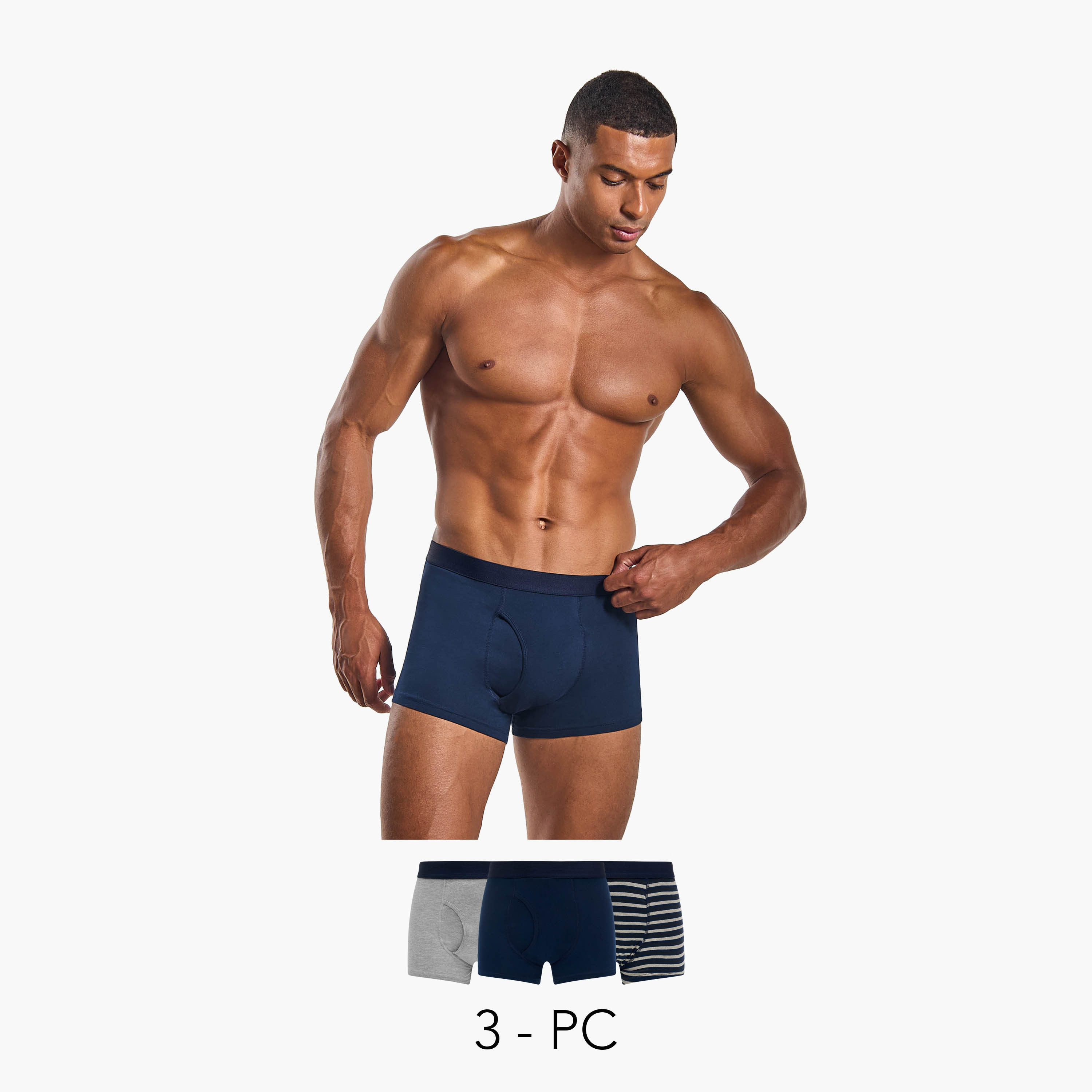 سروال ترانك - طقم من 3 قطع-men-clothing-innerwear-underwear-image-1