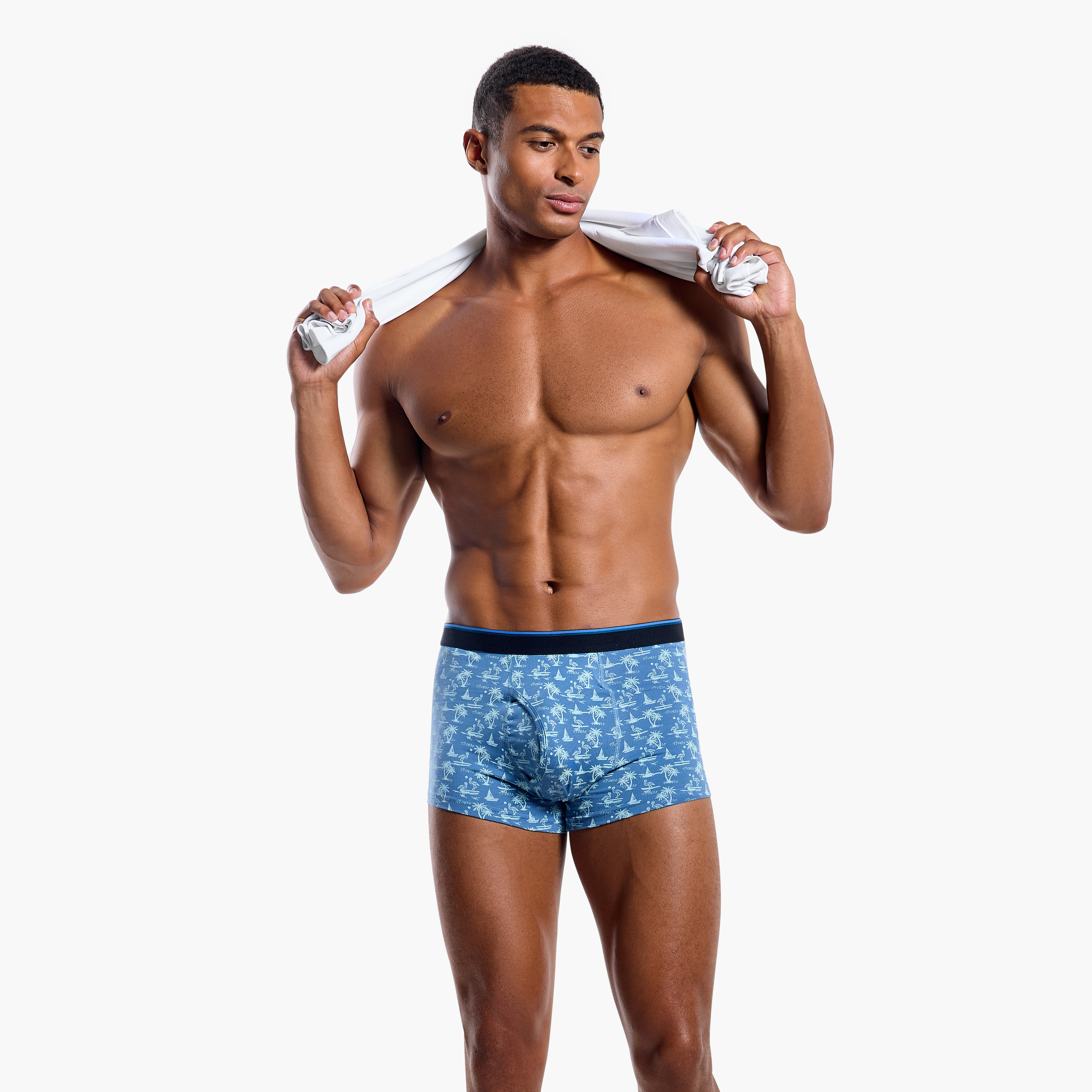 Set of 3 - Printed Trunks-men-clothing-innerwear-underwear-image-4