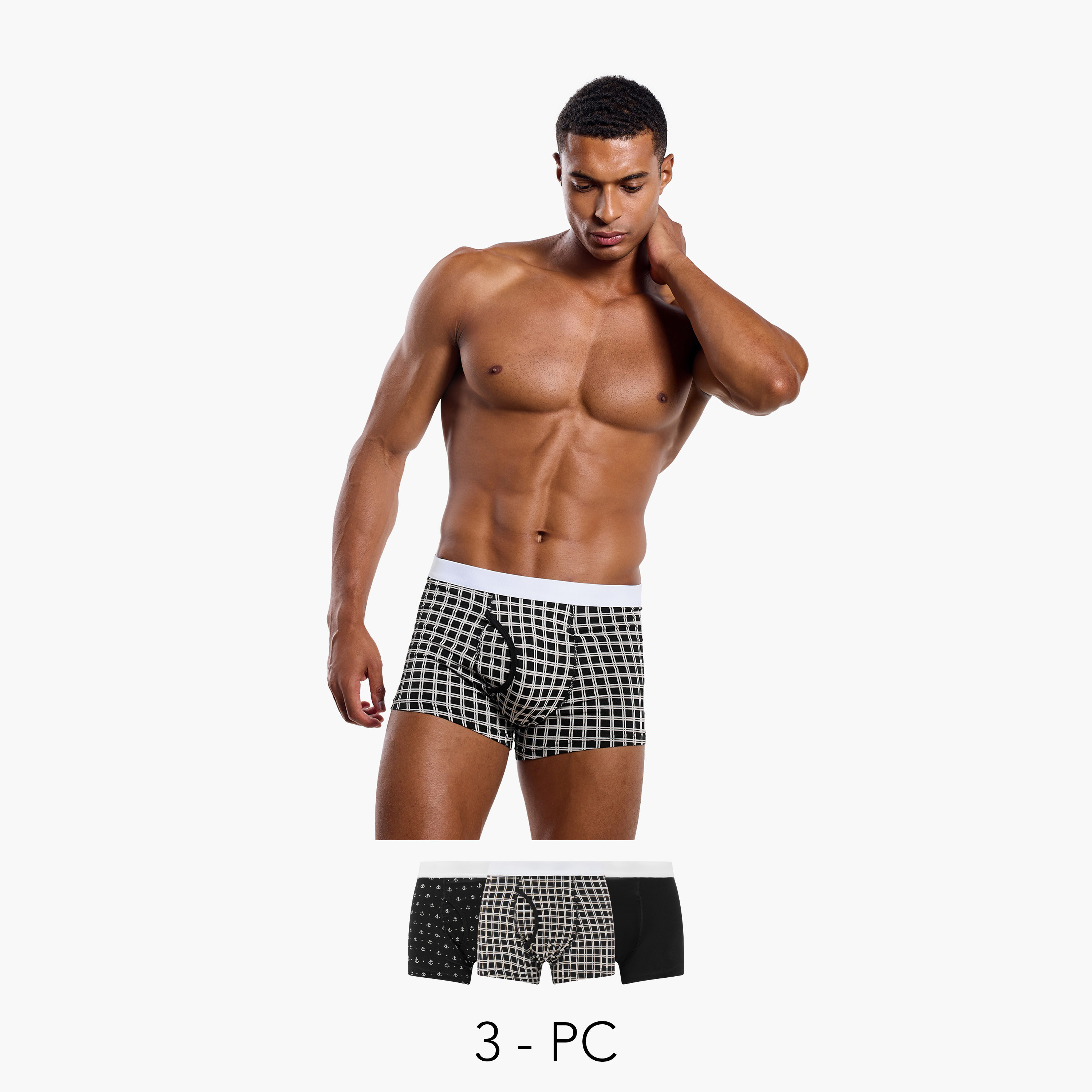 طقم شورتات ترانك 3 قطع متنوعة-men-clothing-innerwear-underwear-image-1