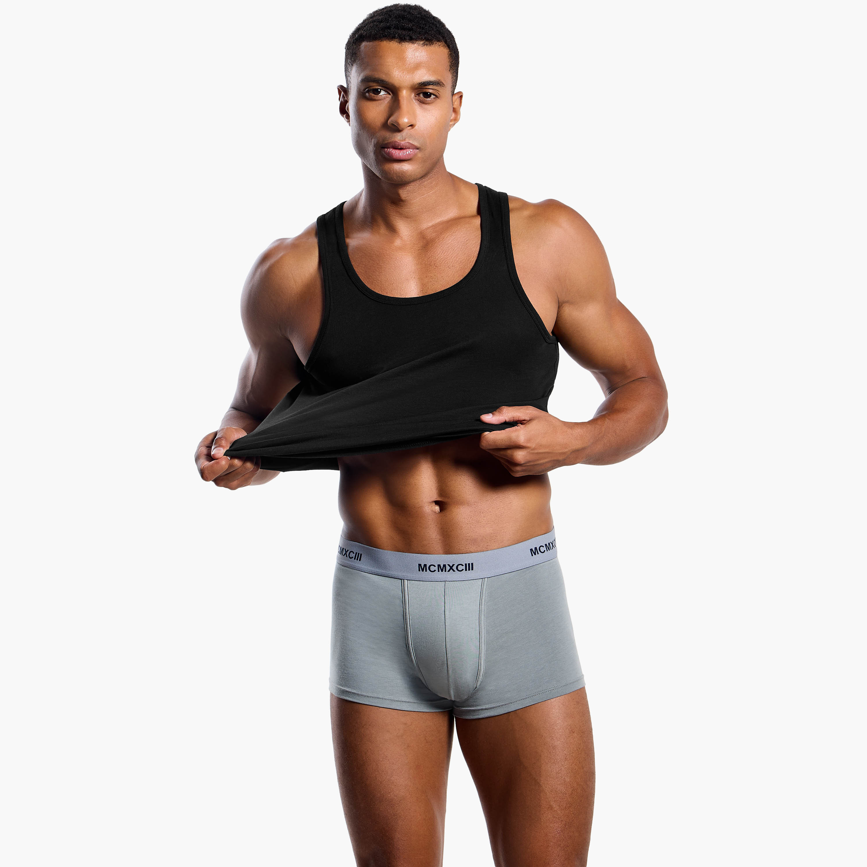 Men Printed Waistband Hipster Trunks - Pack of 3-men-clothing-innerwear-underwear-image-5