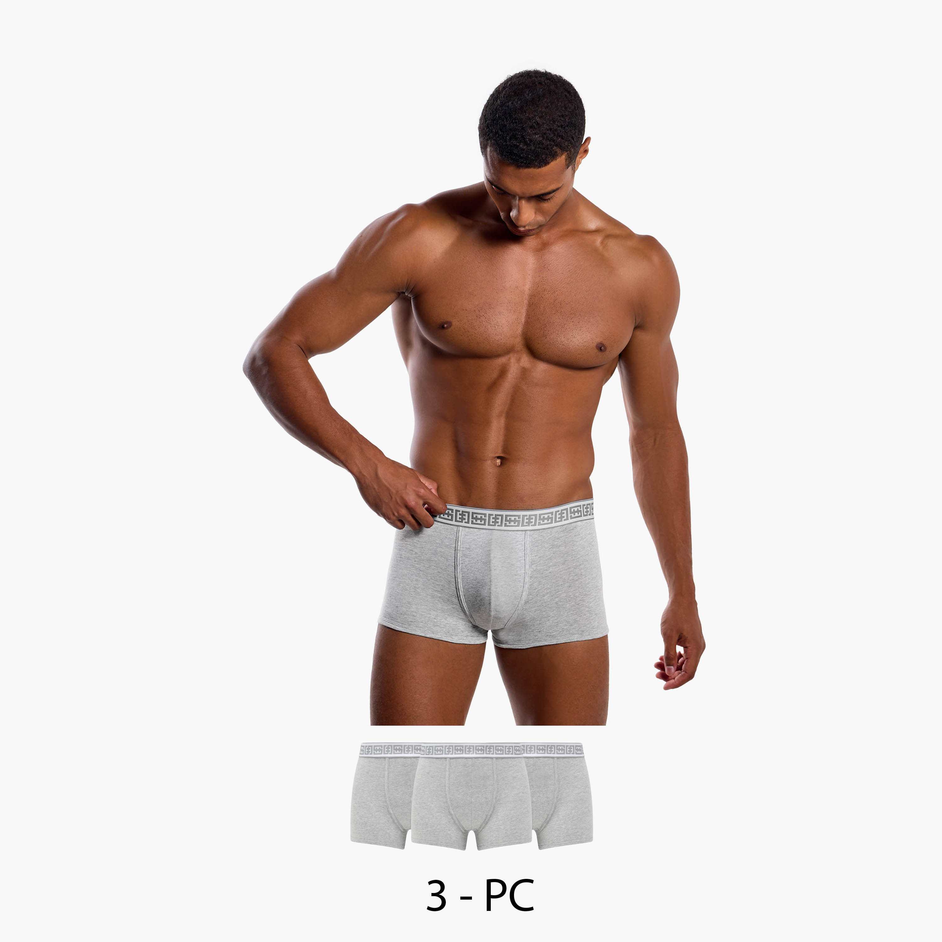 Men Printed Cotton Blend Hipster Trunks - Pack of 3-men-clothing-innerwear-underwear-image-1