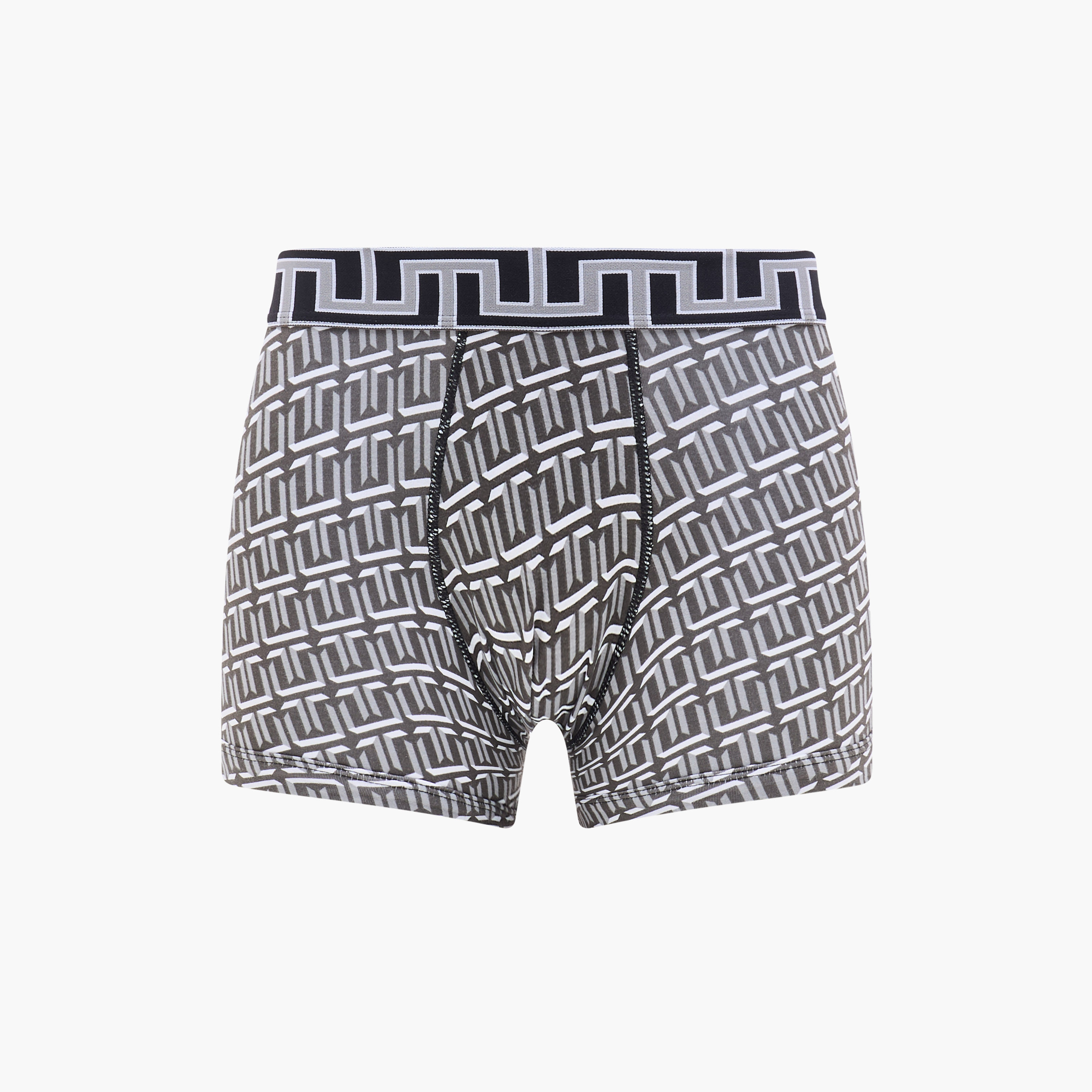 Men Printed Waistband Cotton Hipster Trunks - Pack of 3-men-clothing-innerwear-underwear-image-10