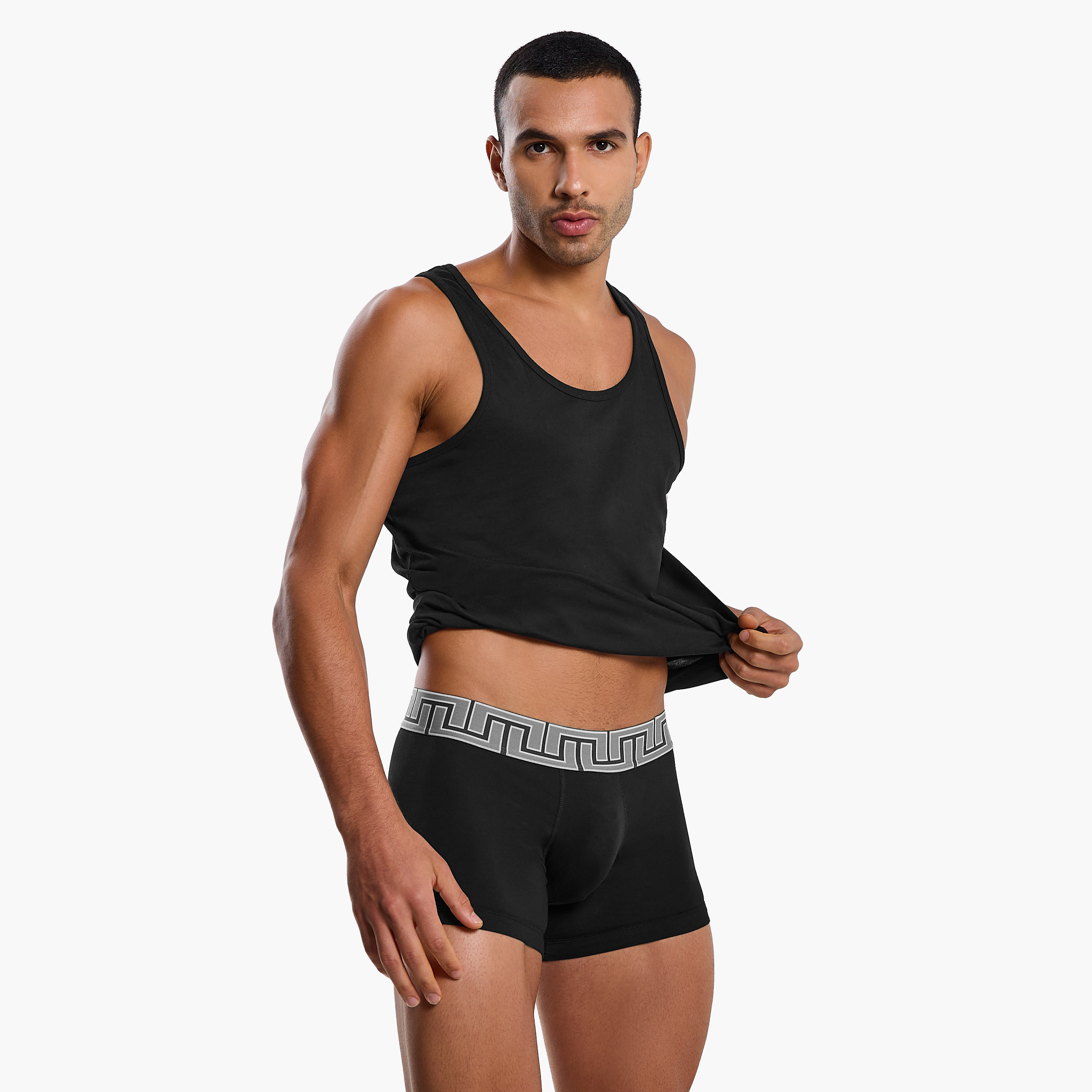 Men Printed Waistband Cotton Hipster Trunks - Pack of 3-men-clothing-innerwear-underwear-image-5