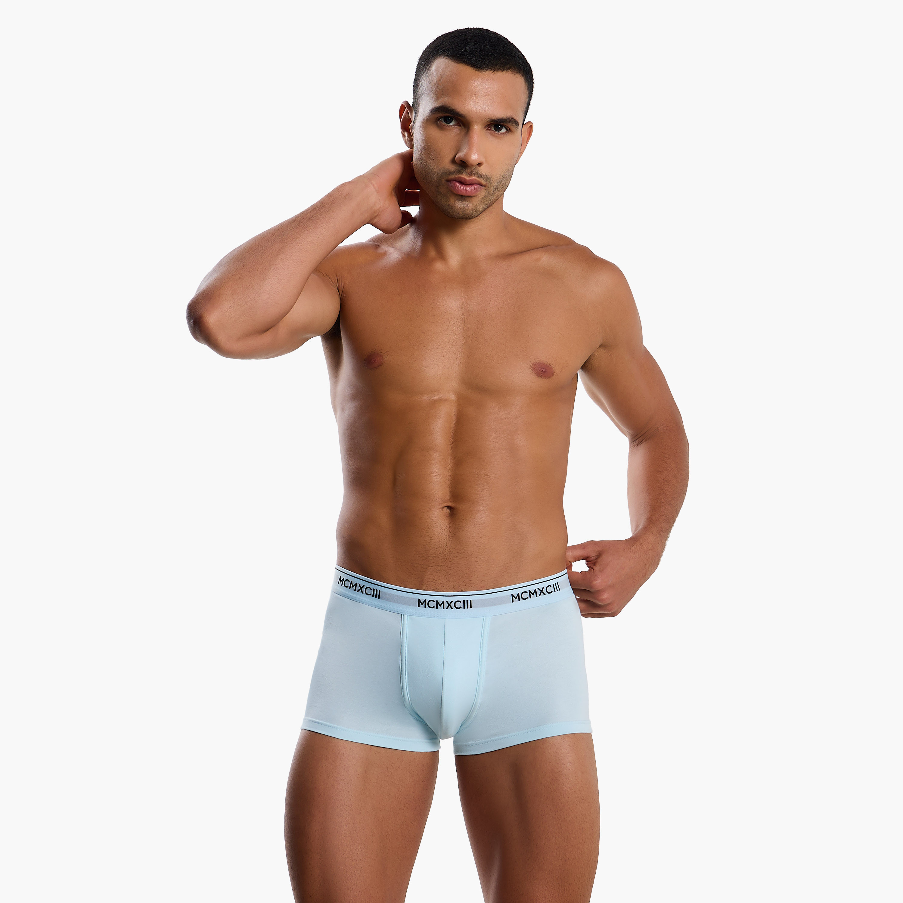 Men Printed Waistband Cotton Trunks - Pack of 3-men-clothing-innerwear-underwear-image-2