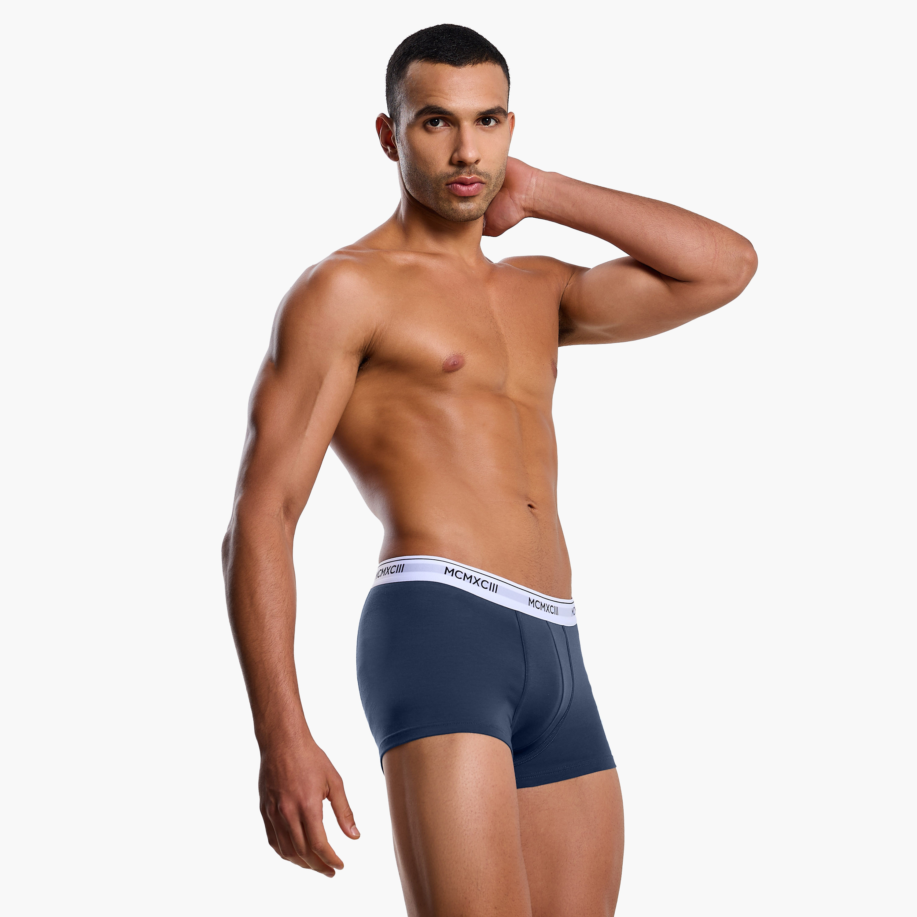 Men Printed Waistband Cotton Trunks - Pack of 3-men-clothing-innerwear-underwear-image-3