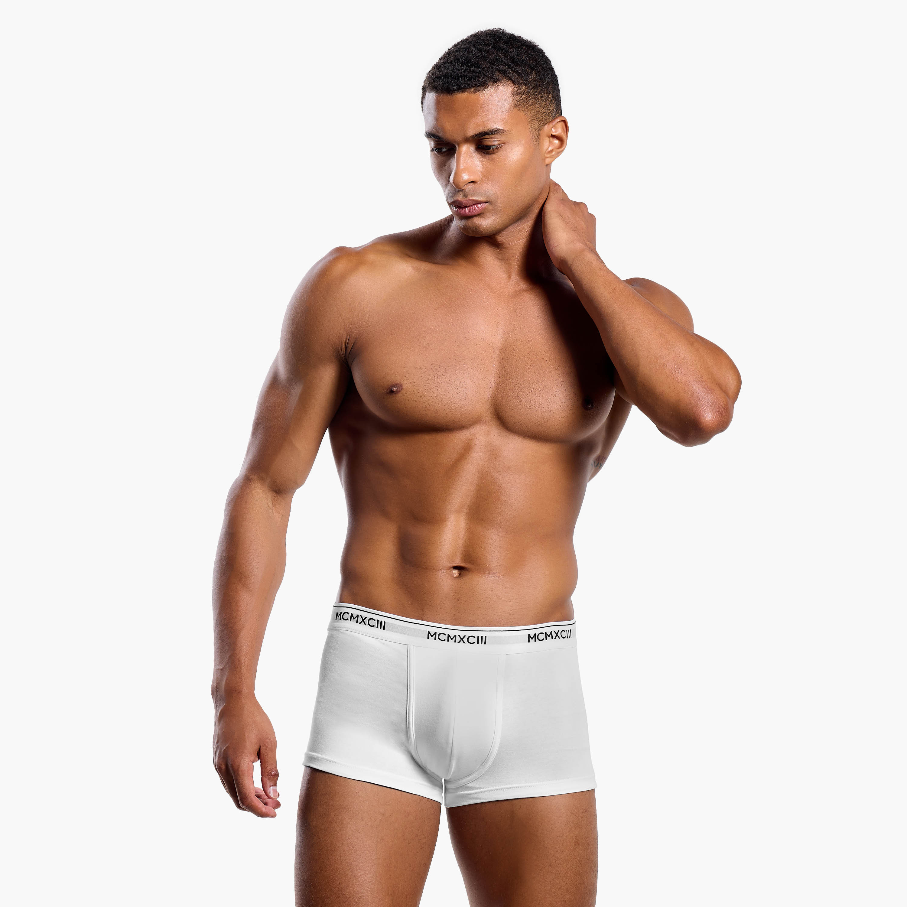 Men Printed Waistband Cotton Blend Trunks - Pack of 3-men-clothing-innerwear-underwear-image-3