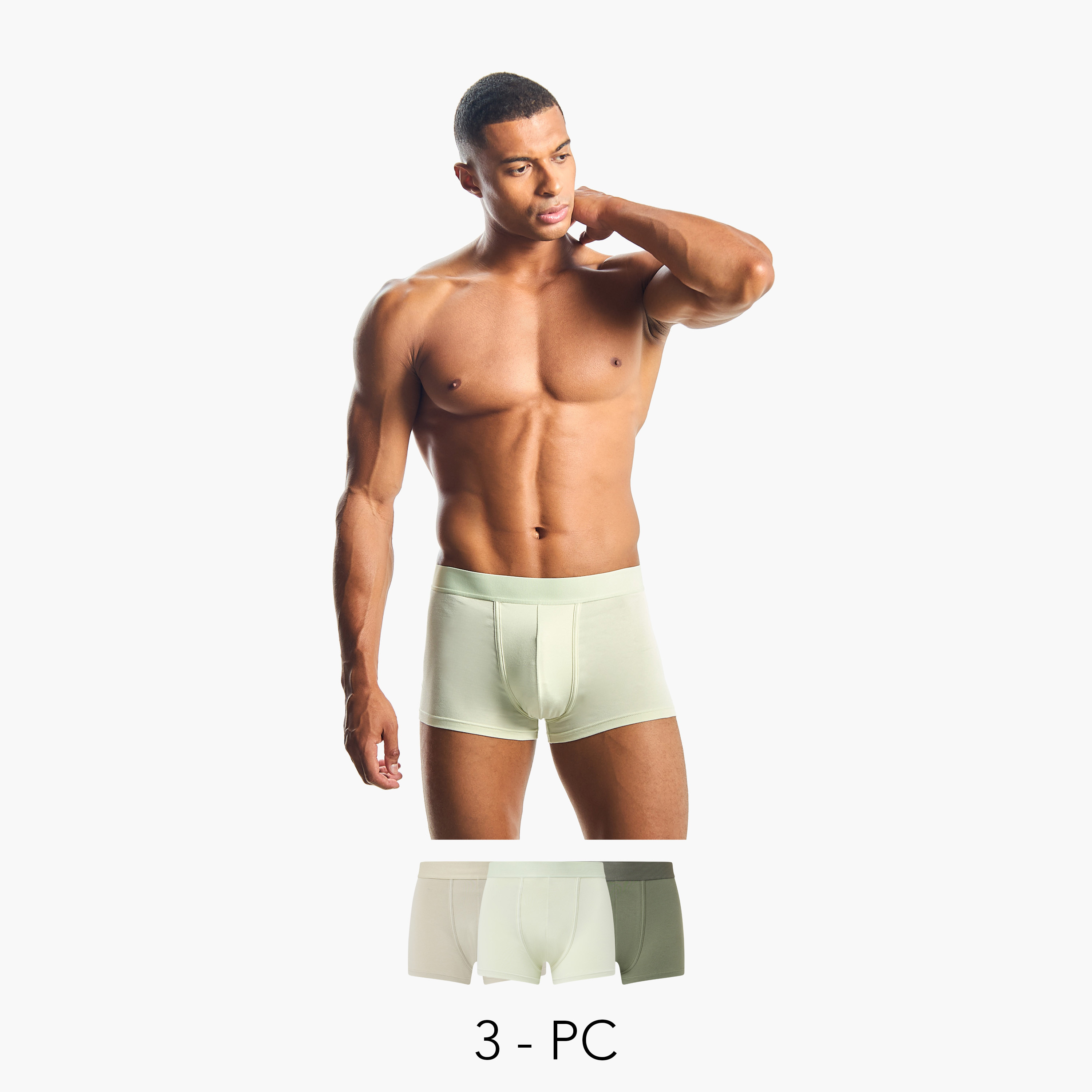 Men Cotton Hipster Trunks - Pack of 3-men-clothing-innerwear-underwear-image-1