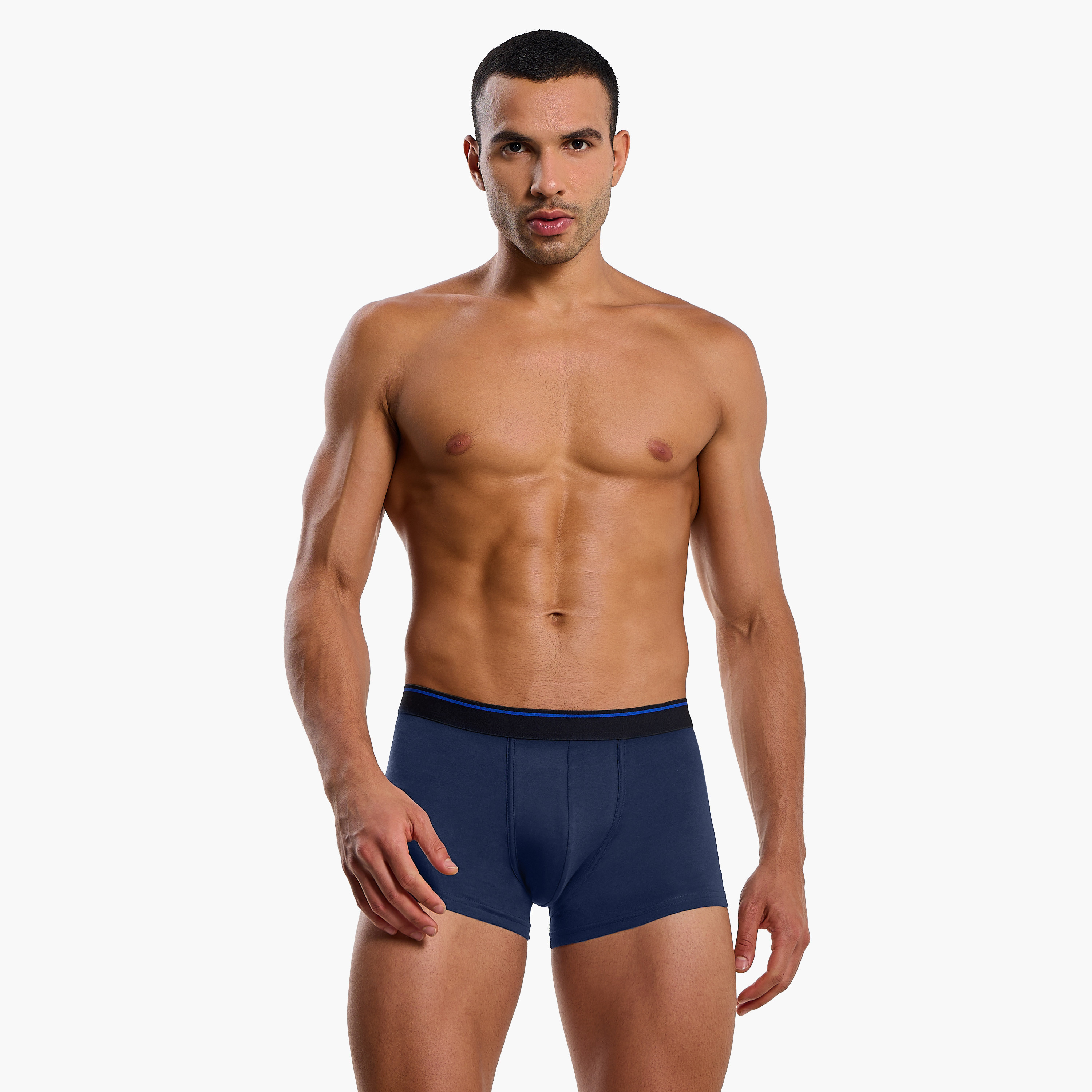 Men Assorted Trunks - Pack of 3-men-clothing-innerwear-underwear-image-2