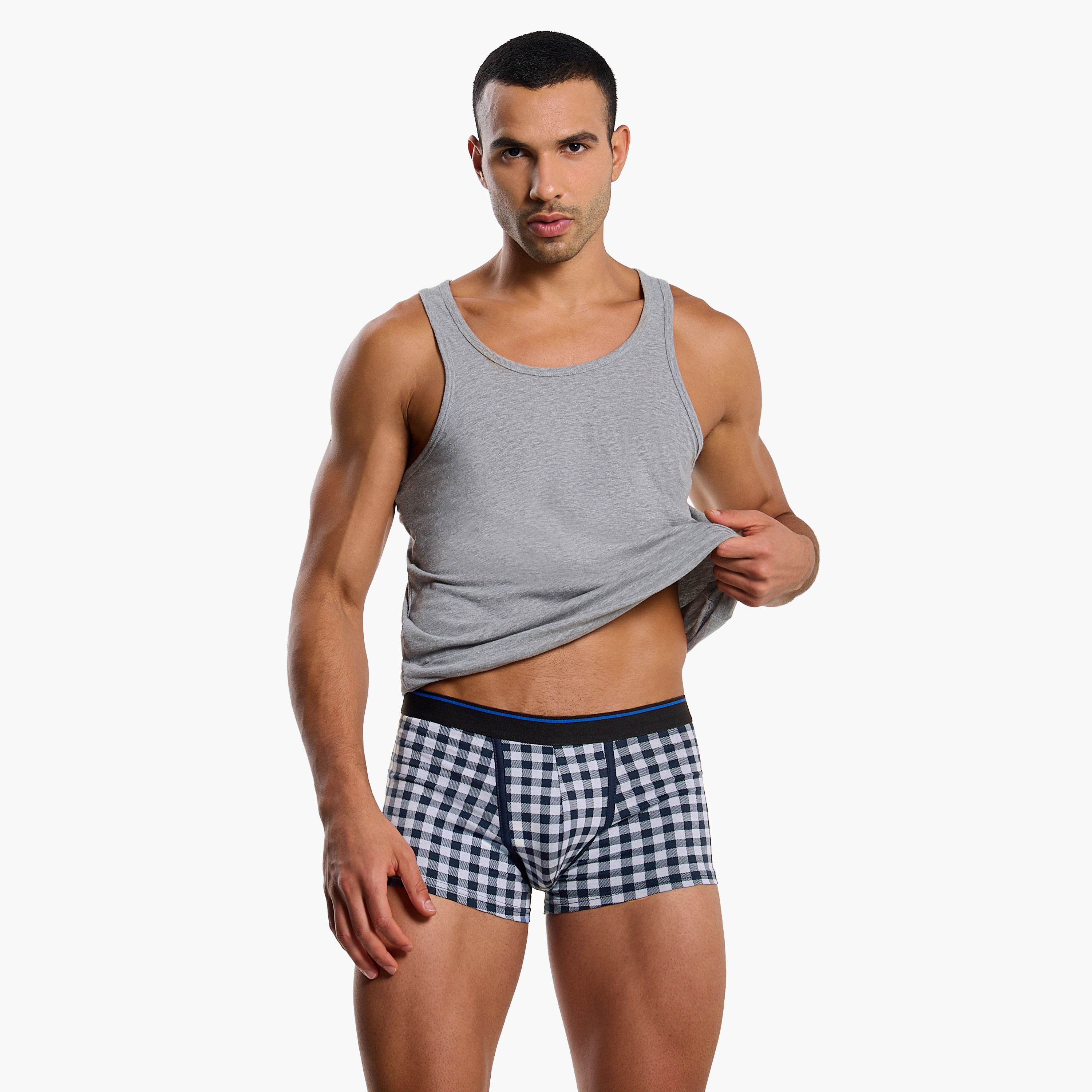 Men Assorted Trunks - Pack of 3-men-clothing-innerwear-underwear-image-5