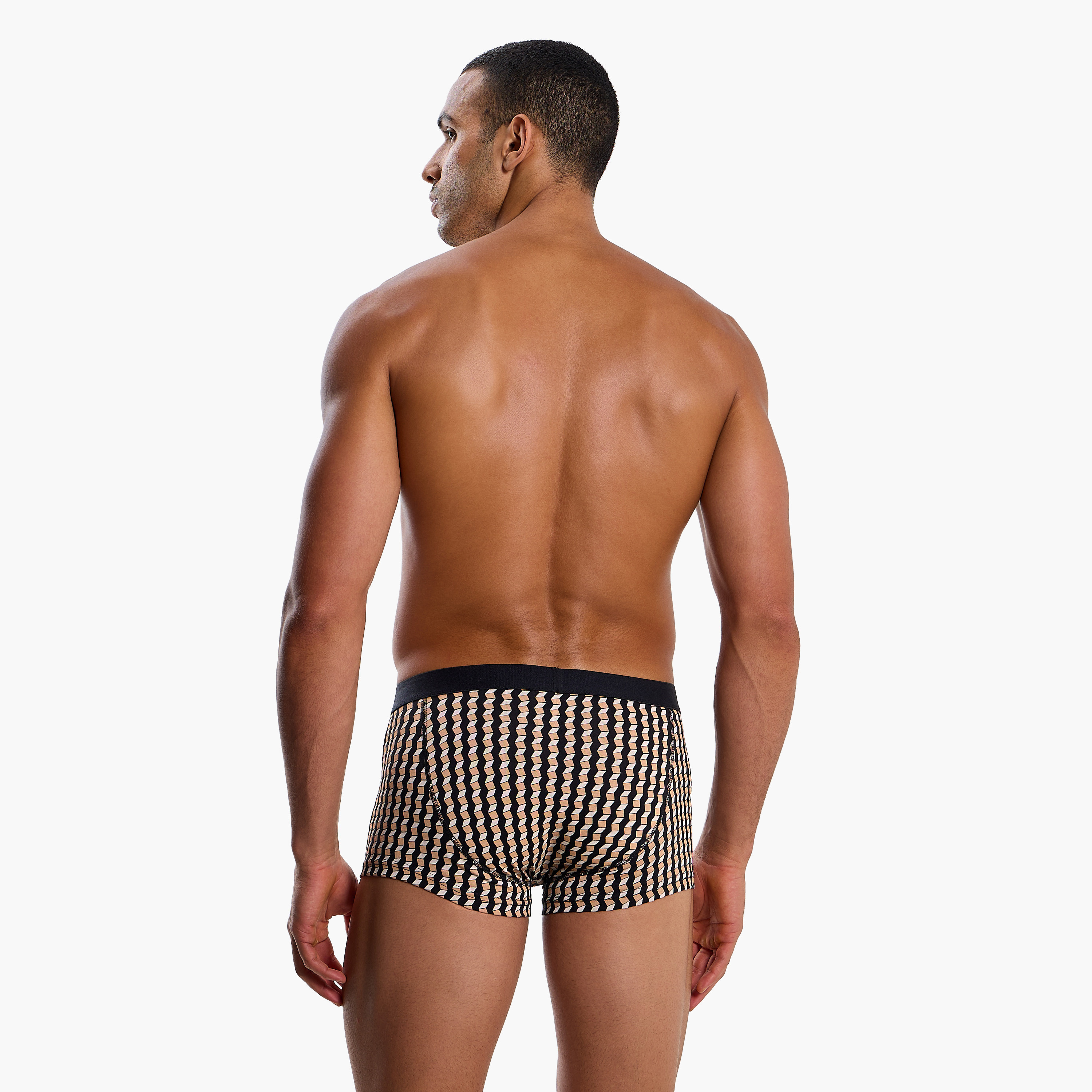Men Assorted Trunks - Pack of 3-men-clothing-innerwear-underwear-image-4