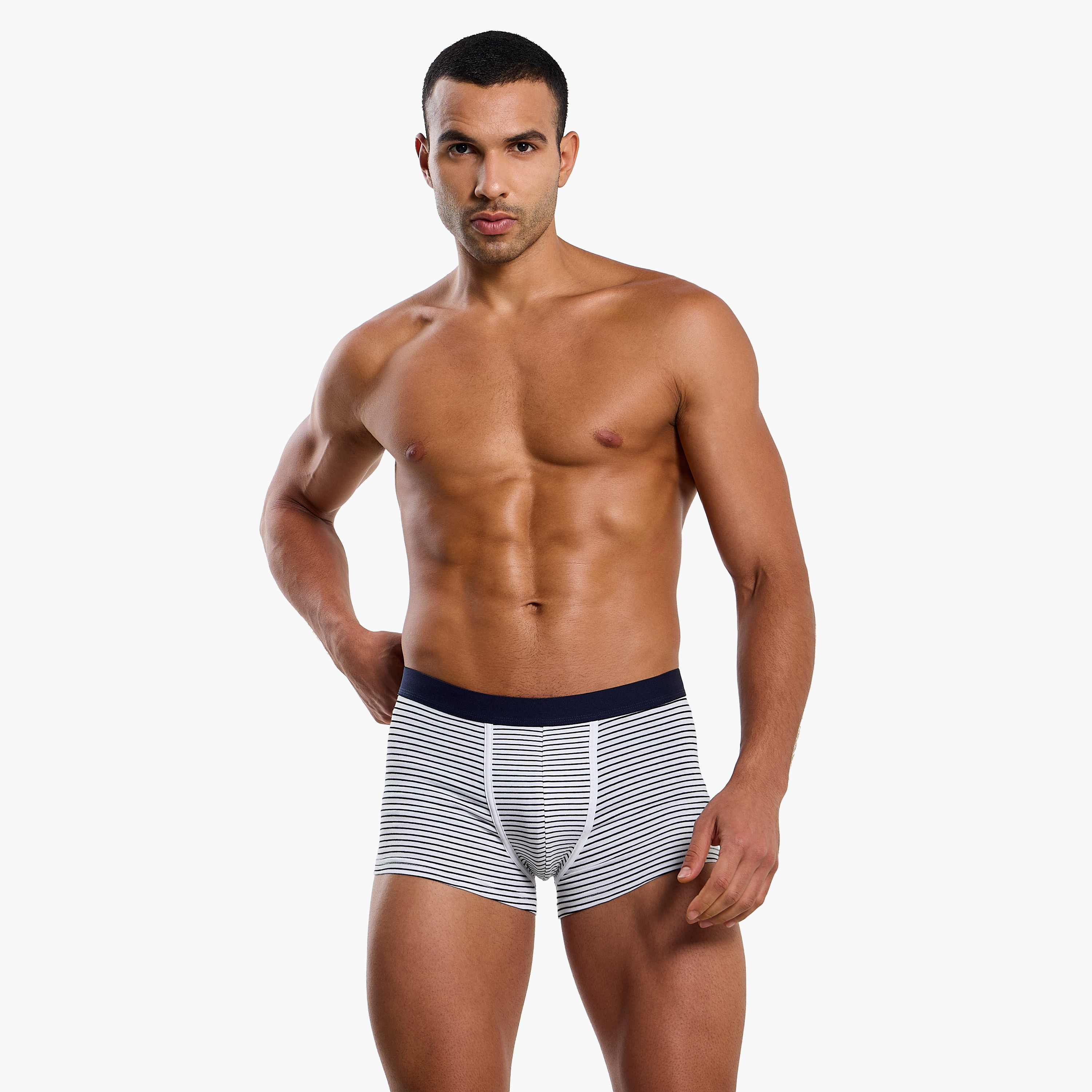 Men Assorted Trunks - Pack of 3-men-clothing-innerwear-underwear-image-2