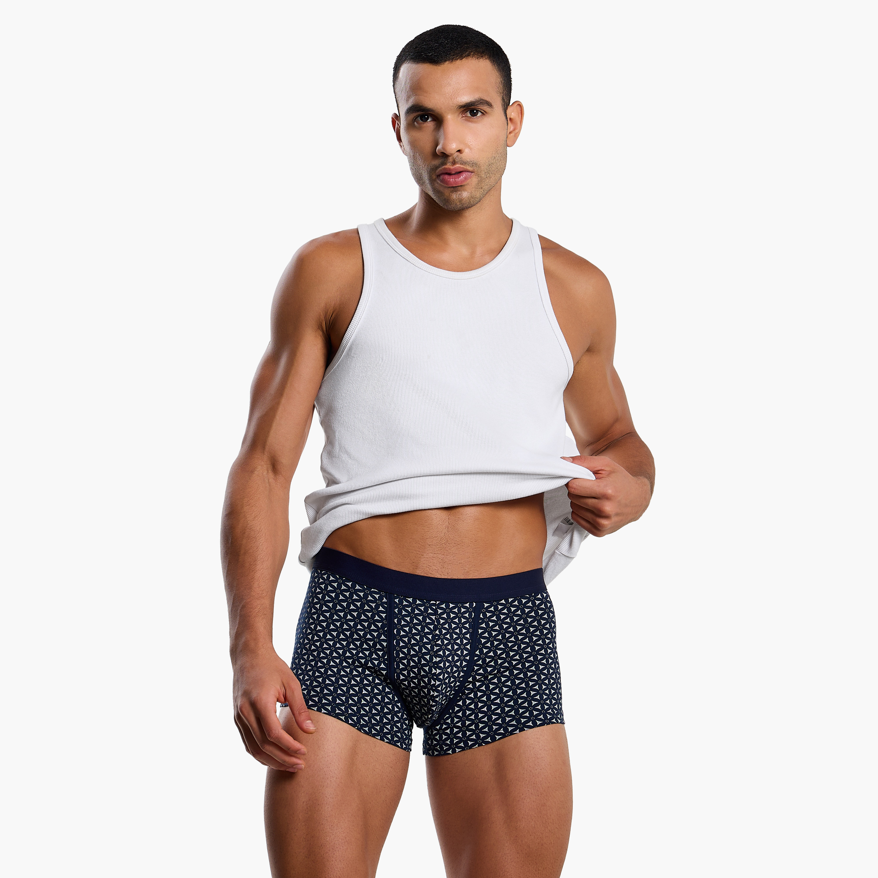 Men Assorted Trunks - Pack of 3-men-clothing-innerwear-underwear-image-5