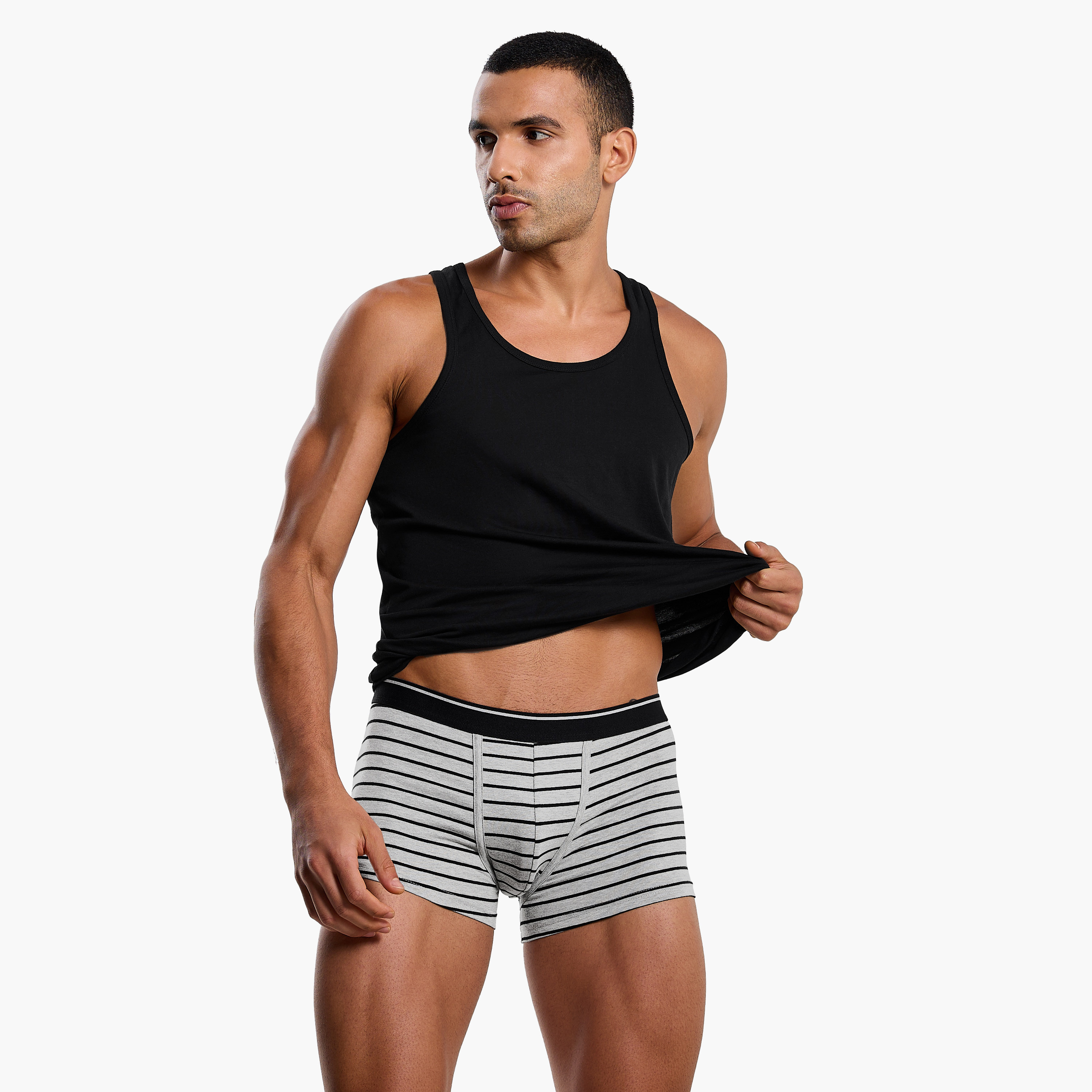 بوكسر رجالي بطبعات - طقم من 3 قطع-men-clothing-innerwear-underwear-image-5