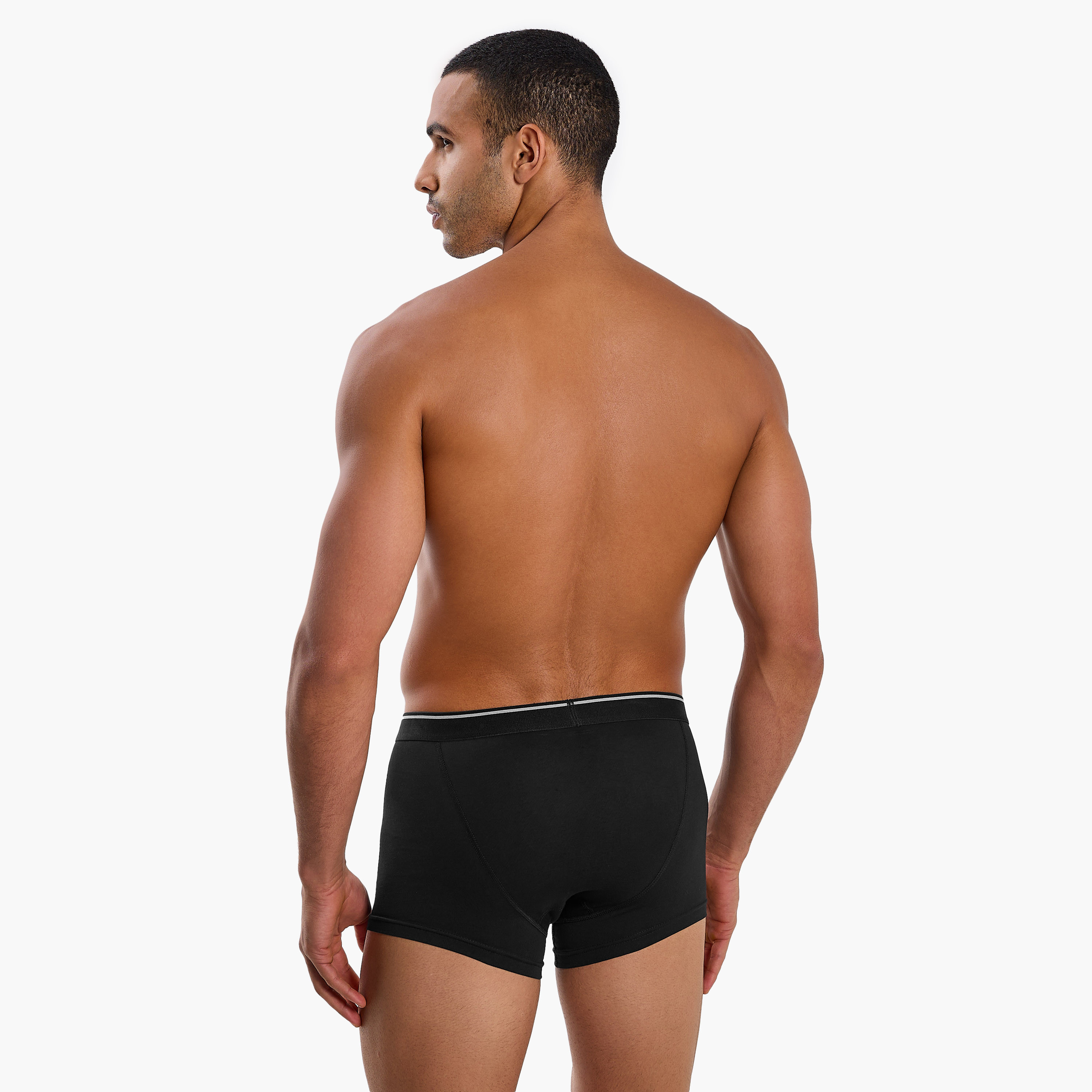بوكسرات بمزيج قطن وبطبعات متنوعة للرجال - طقم من 3 قطع-men-clothing-innerwear-underwear-image-4