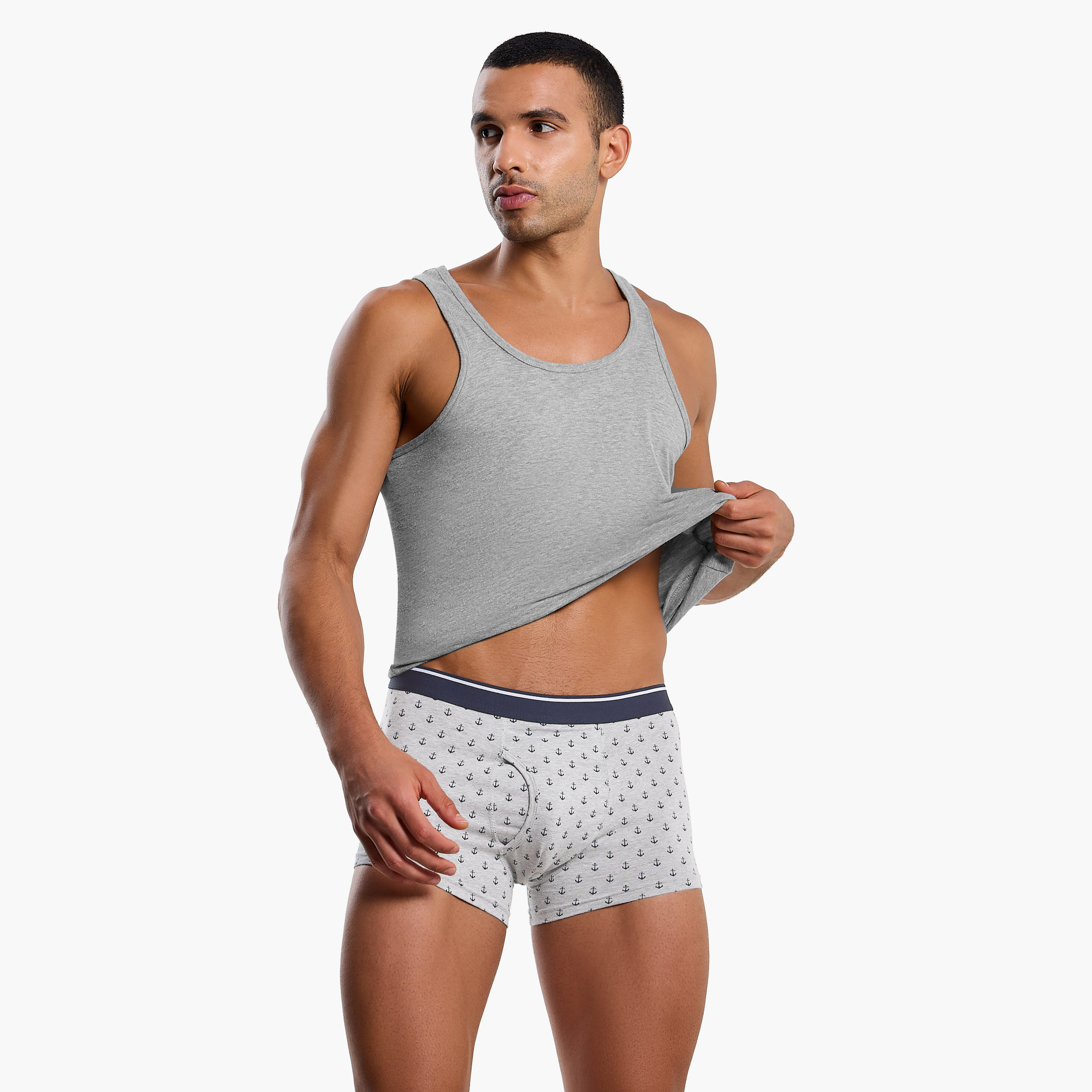 Men Printed Cotton Hipster Trunks - Pack of 3-men-clothing-innerwear-underwear-image-5
