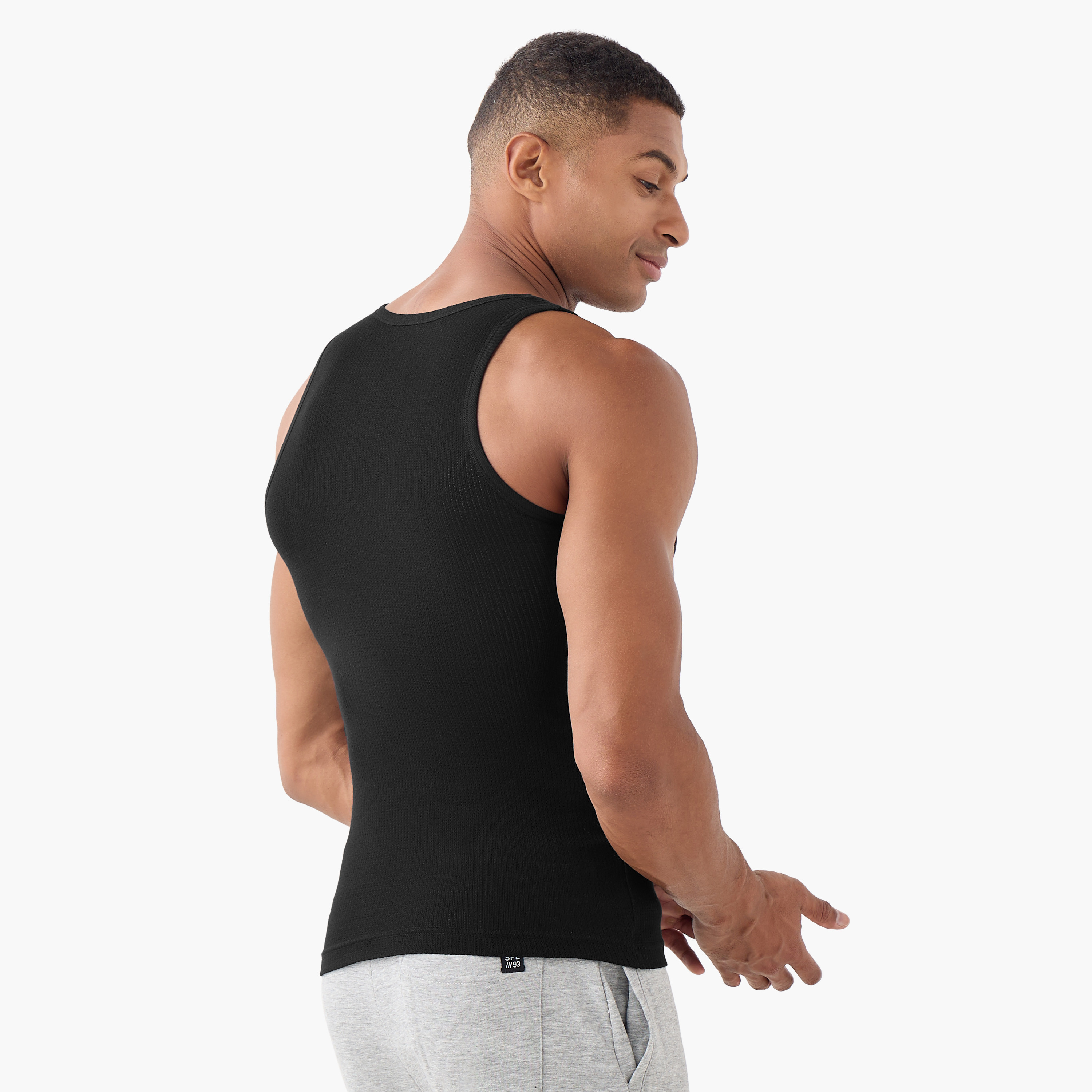 فيست وافل بارز الملمس - طقم من 3 قطع-men-clothing-innerwear-vests-image-4