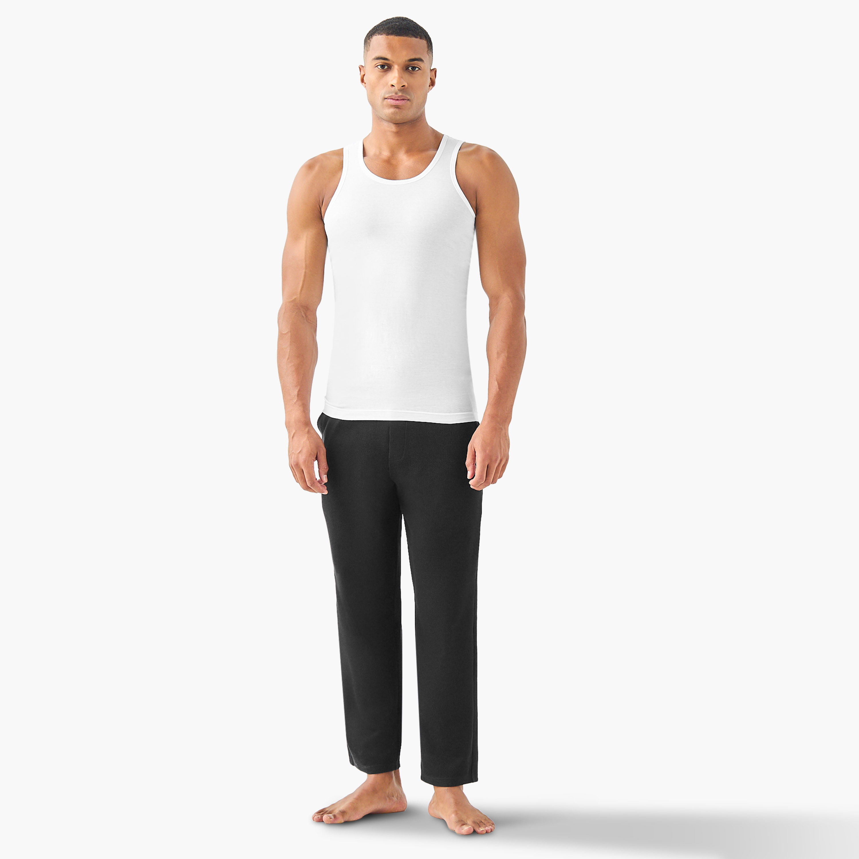 Set of 3 - Ribbed Vest-men-clothing-innerwear-vests-image-8