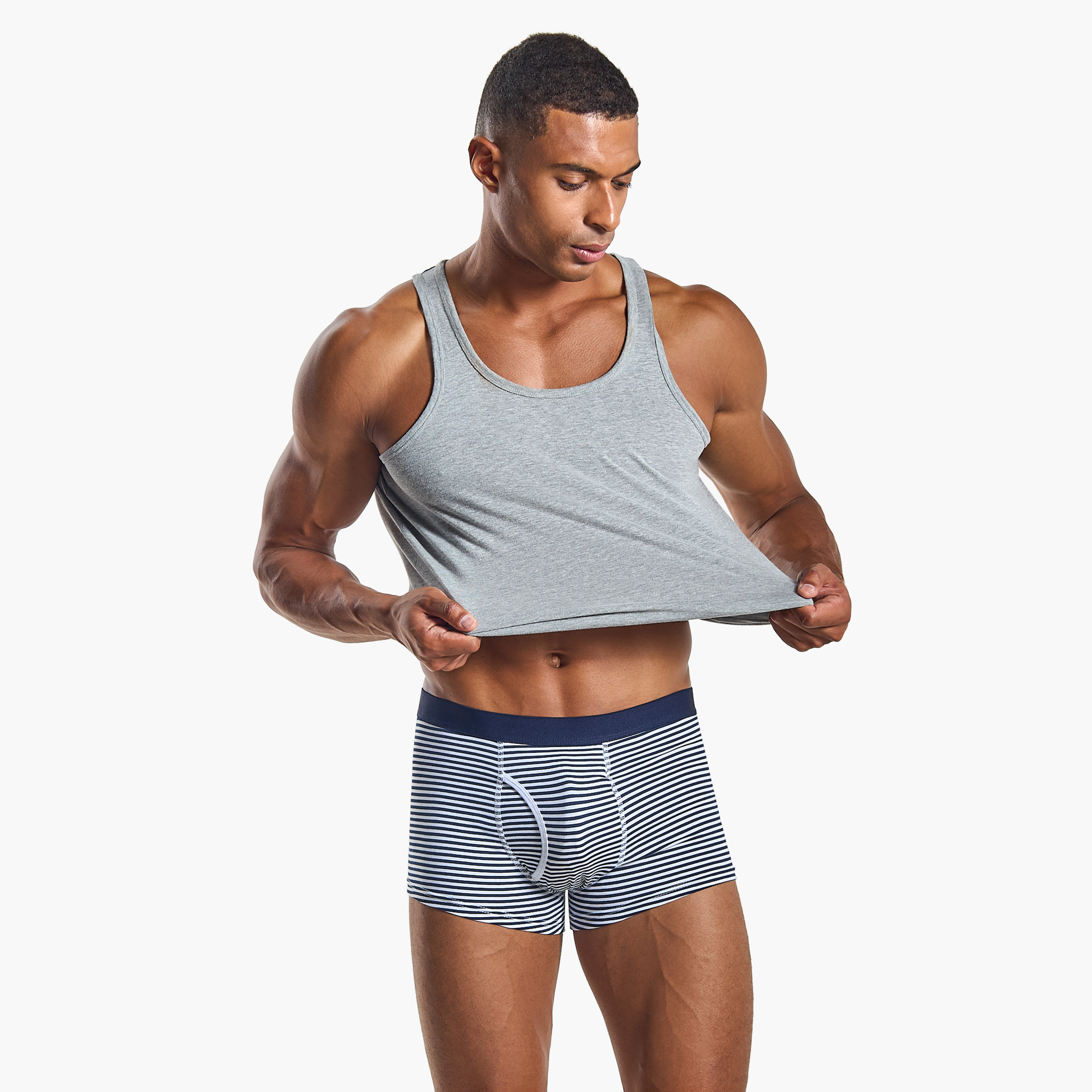 Men Assorted Trunks - Pack of 3-men-clothing-innerwear-underwear-image-4