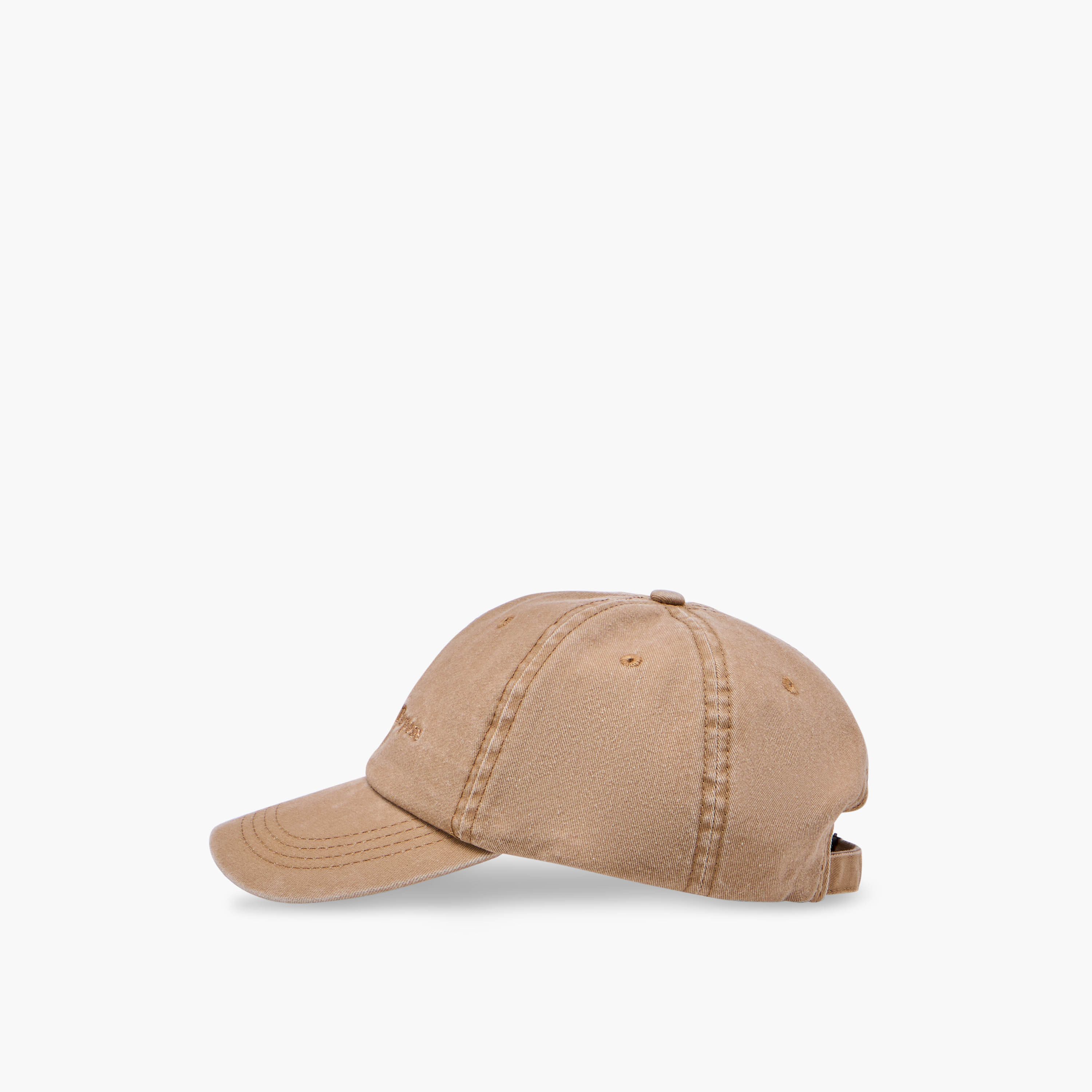 Slogan Embroidered Cap with Buckled Strap Closure-men-caps-image-3