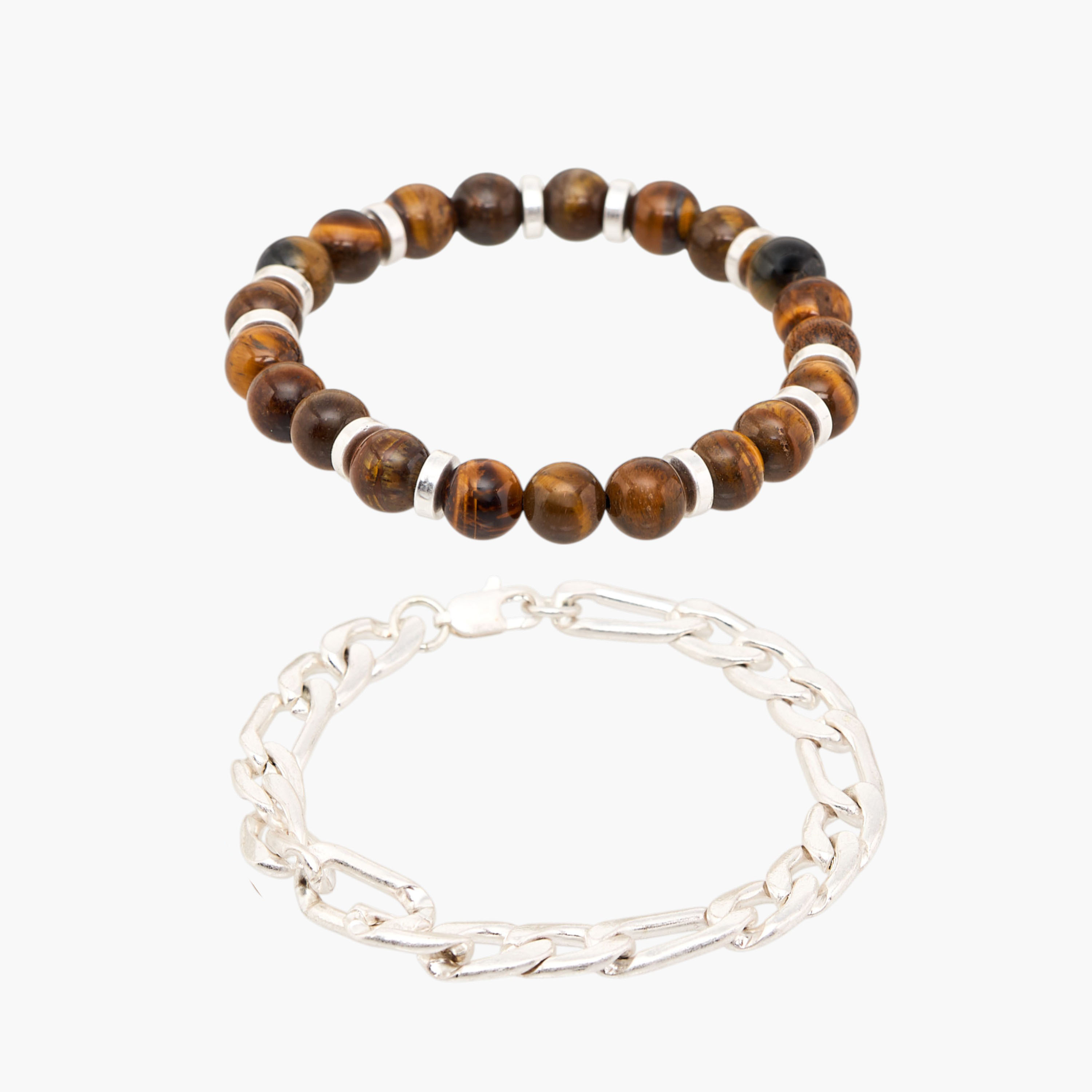 أسورة متنوعة - طقم من 2-men-watchesandjewellery-bracelets-image-1