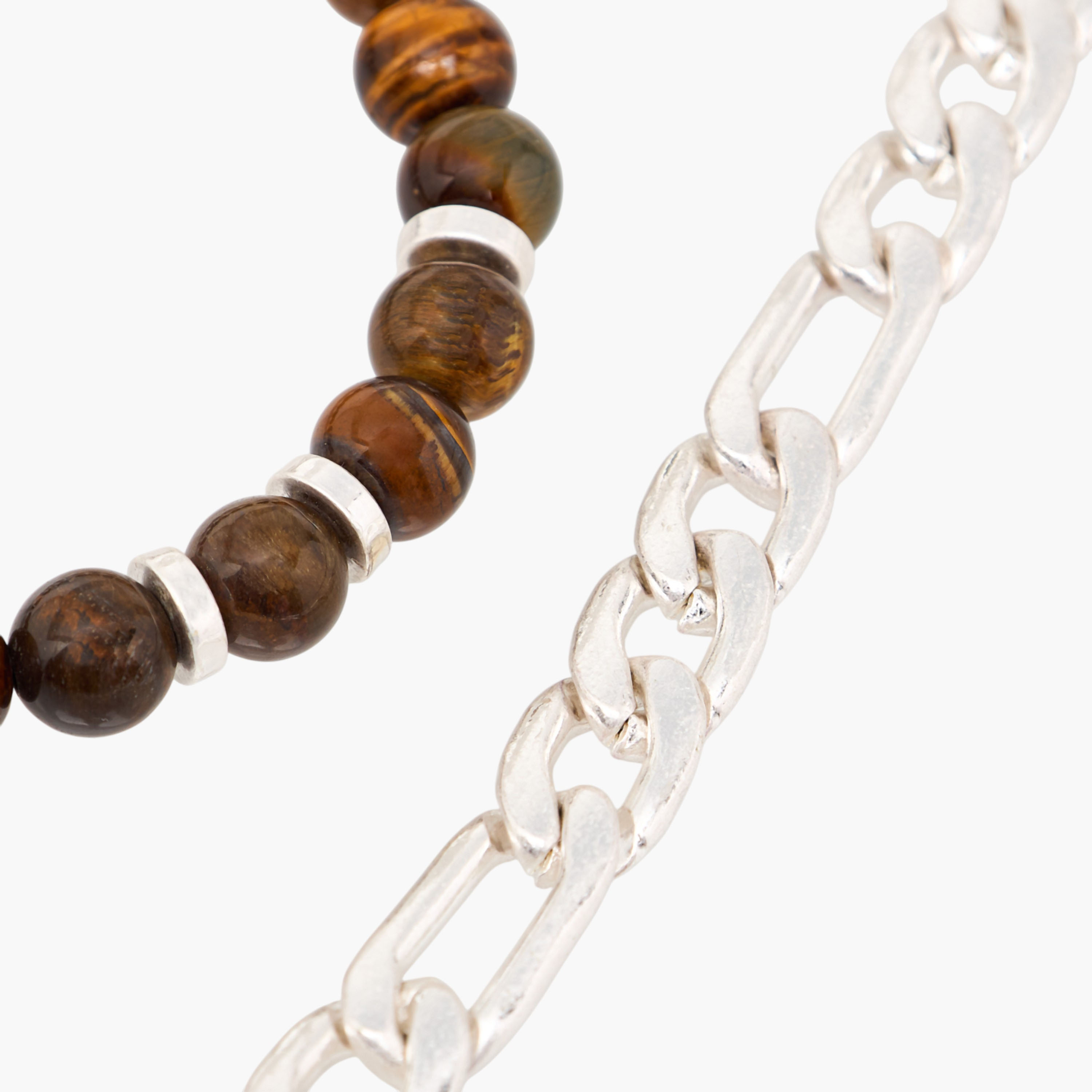 أسورة متنوعة - طقم من 2-men-watchesandjewellery-bracelets-image-8