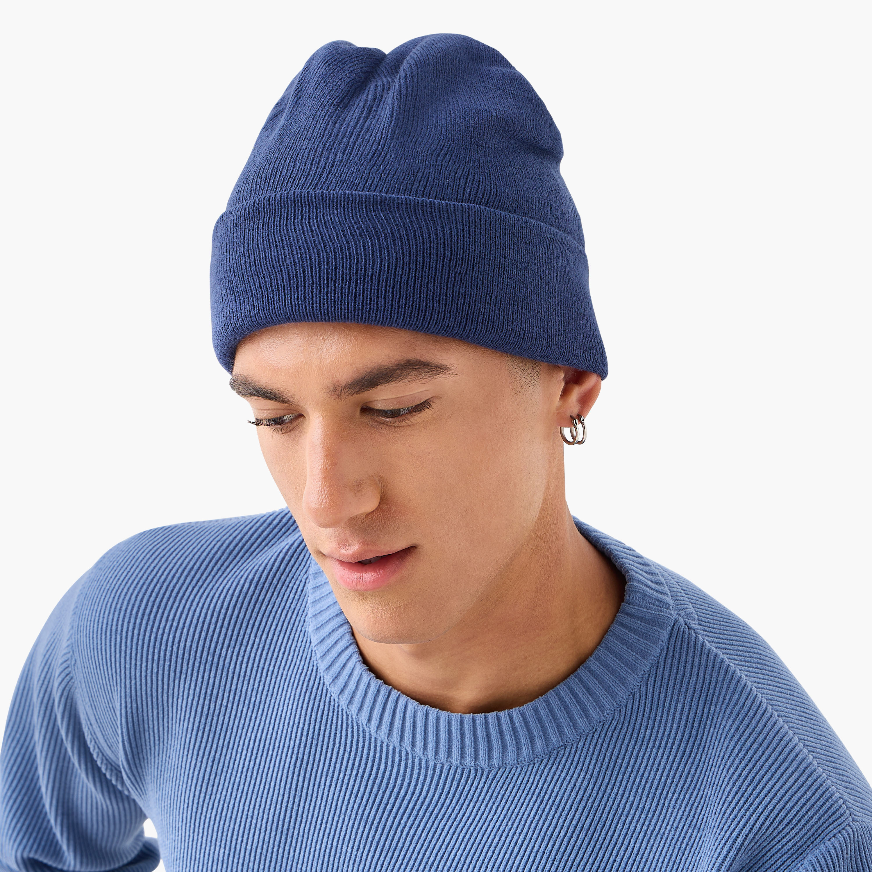 كابات بيني مضلعة للرجال - طقم 3 قطع-men-caps-image-2