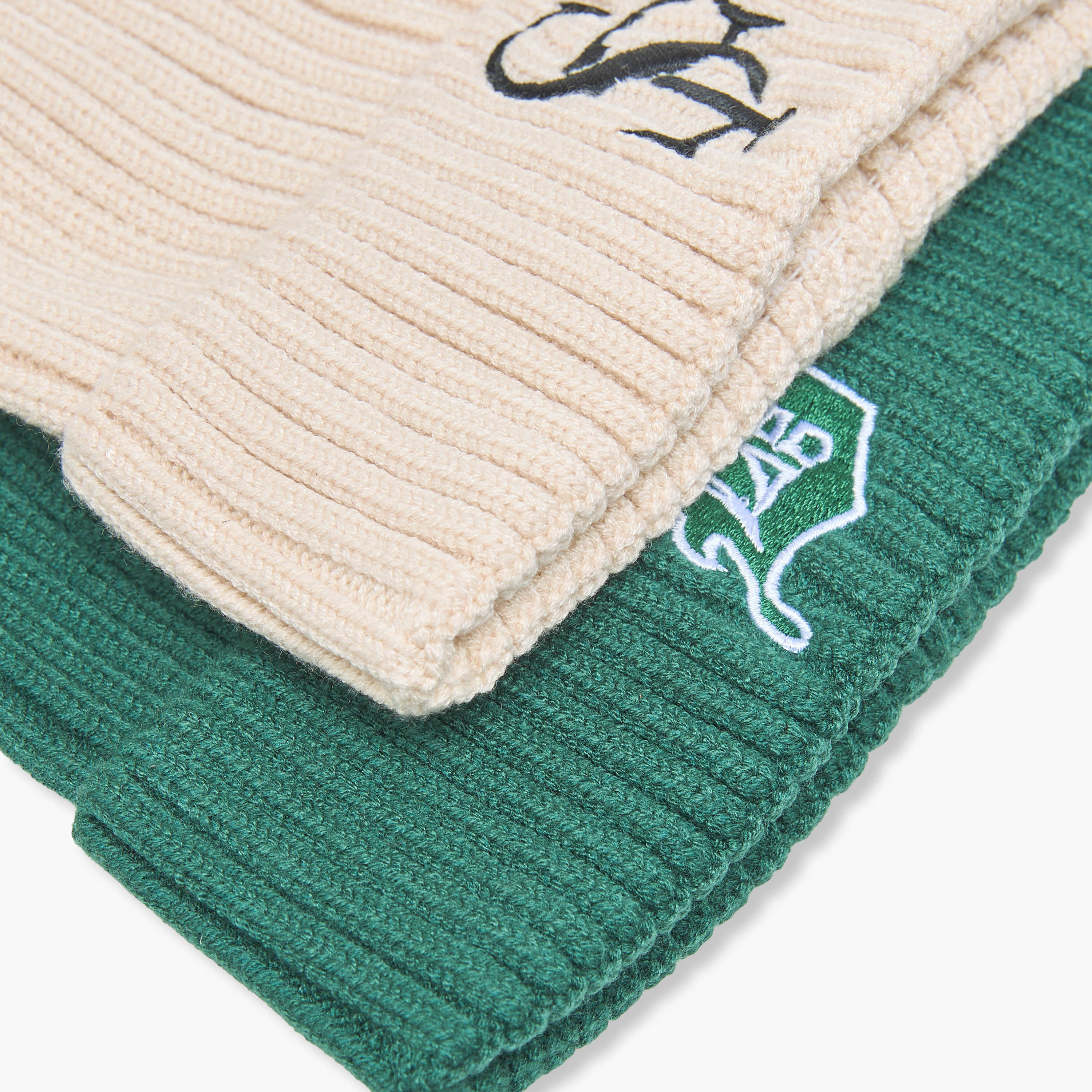 Men Ribbed Beanie Cap - Set of 2-men-caps-image-7