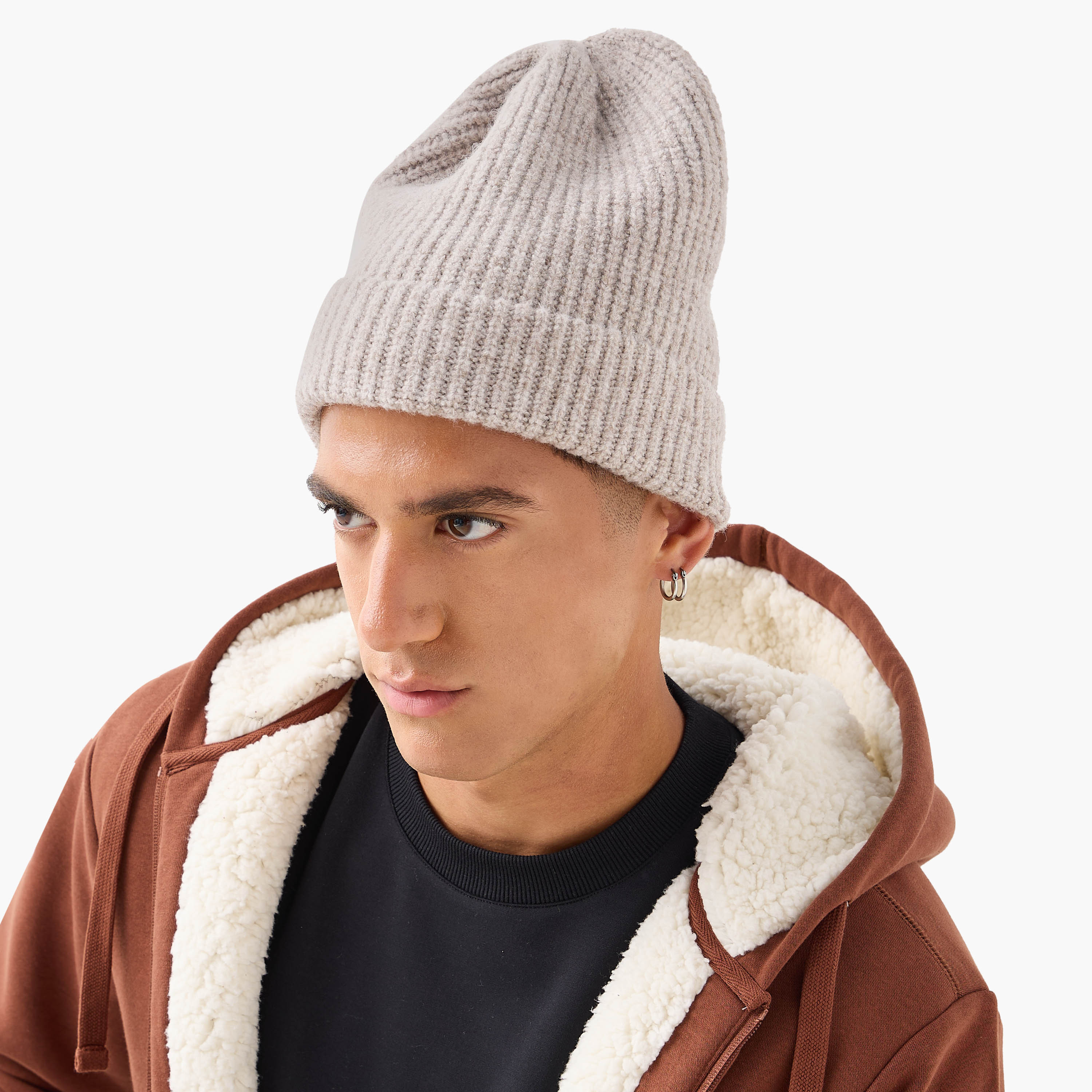 كاب بيني مضلعة للرجال - طقم من 2-men-caps-image-2