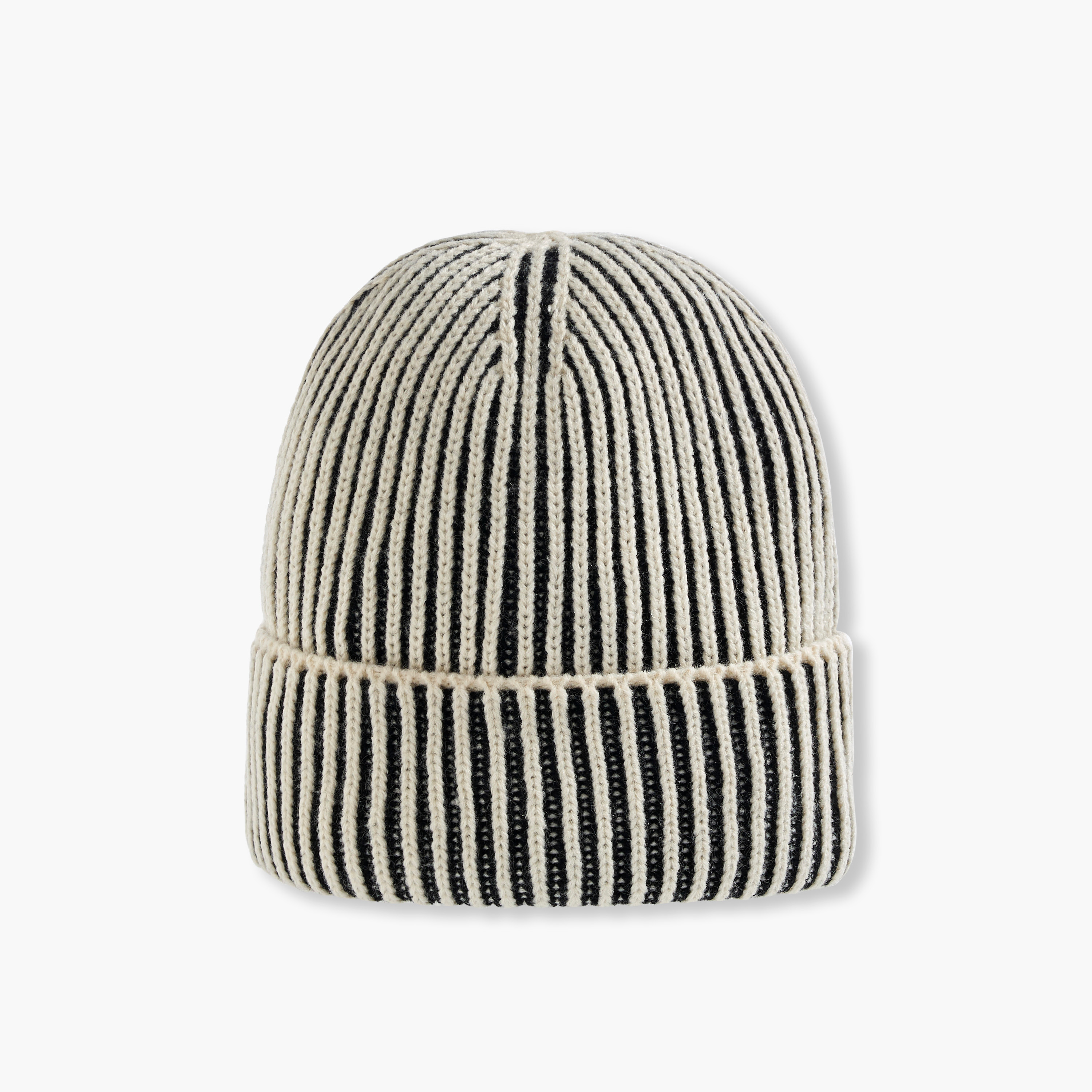 Set of 2 - Men Beanie with Ribbed Texture-men-caps-image-5