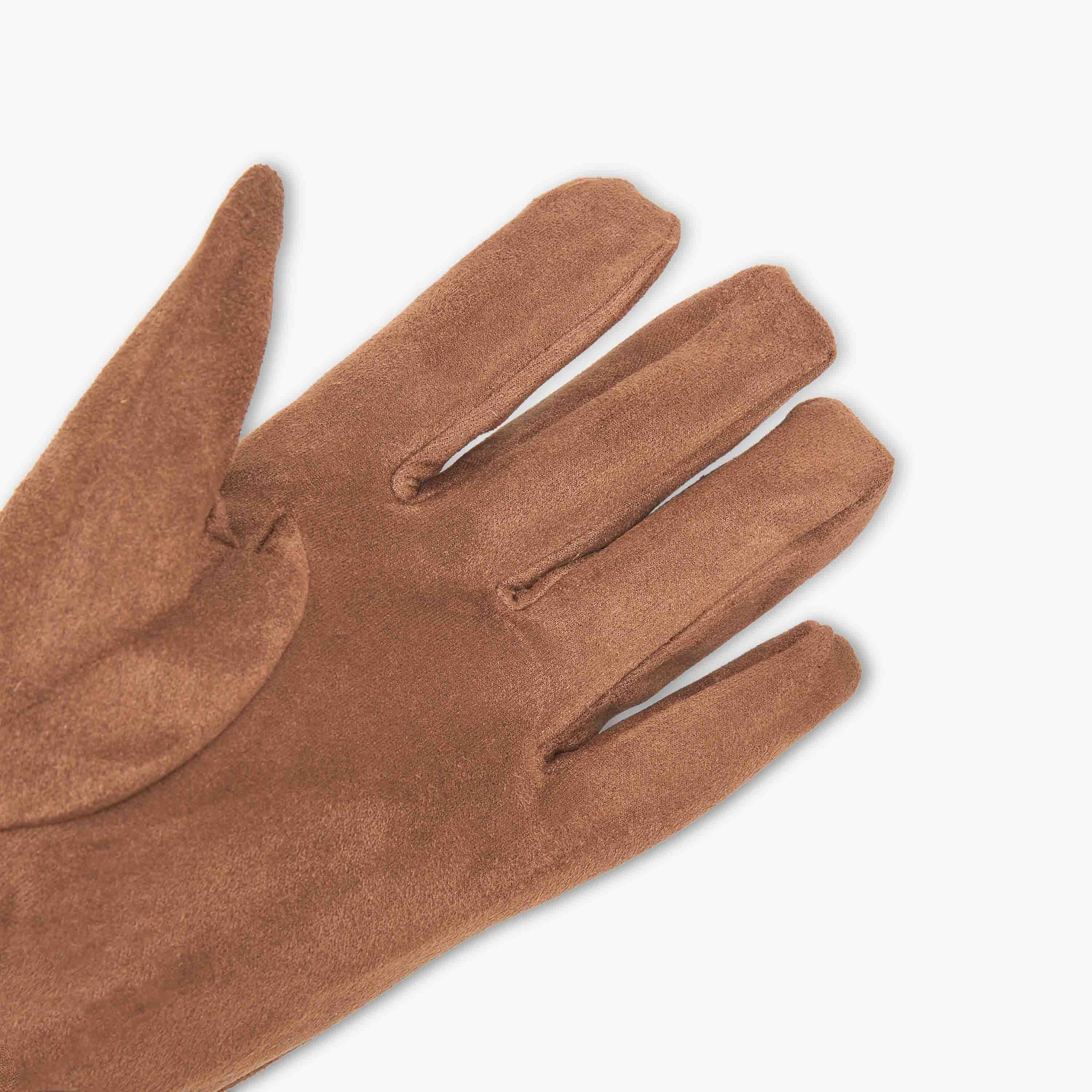 Suede Textured Gloves-men-scarvesandgloves-image-5