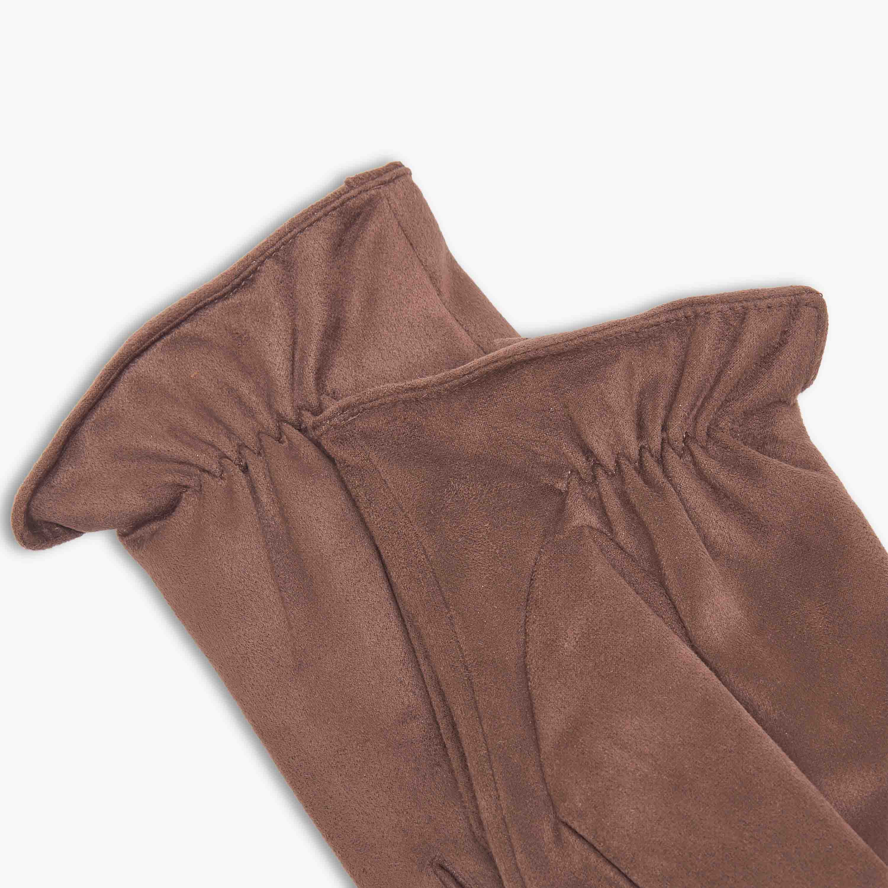 Suede Textured Gloves-men-scarvesandgloves-image-3