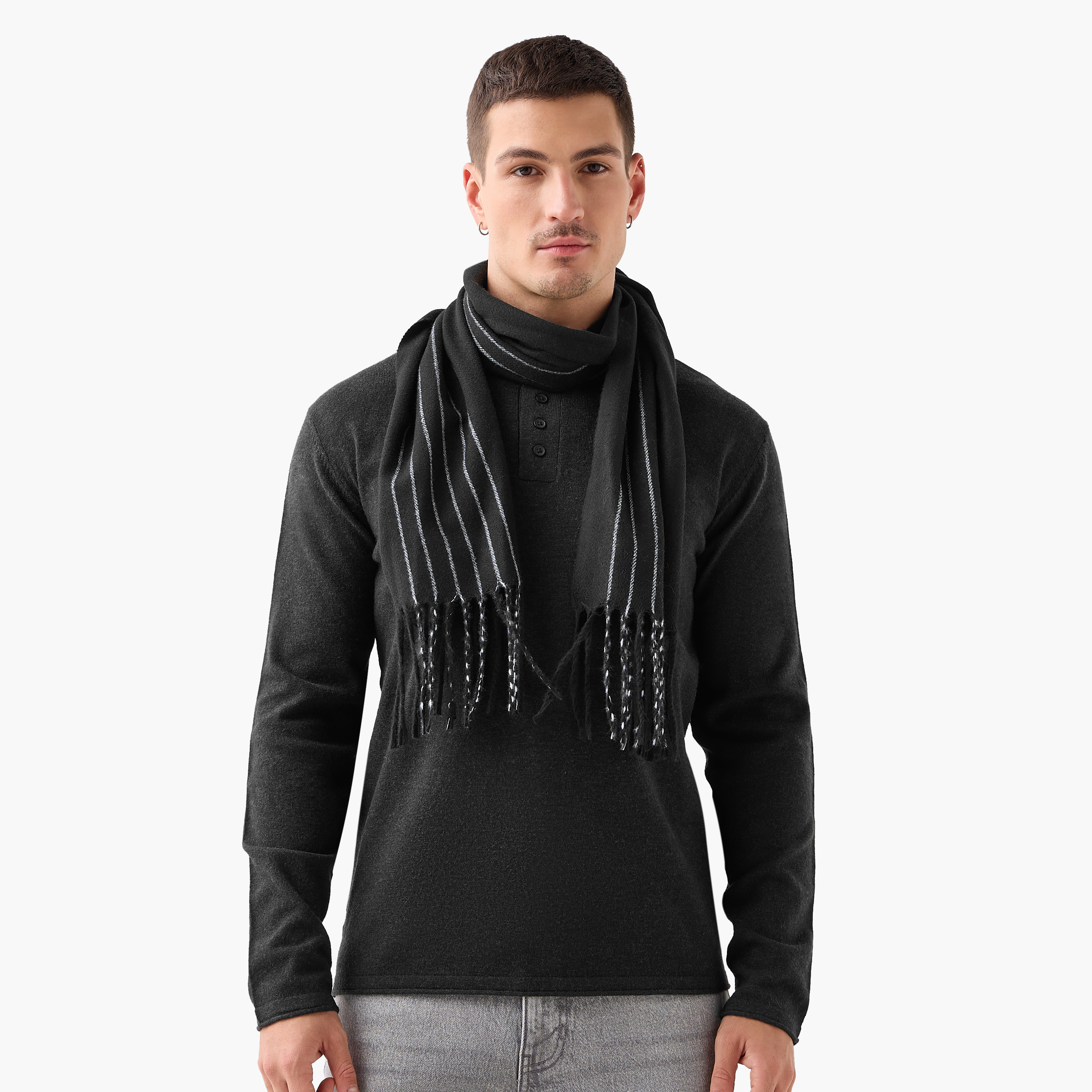 وشاح مخطط بشراشيب-men-scarvesandgloves-image-2