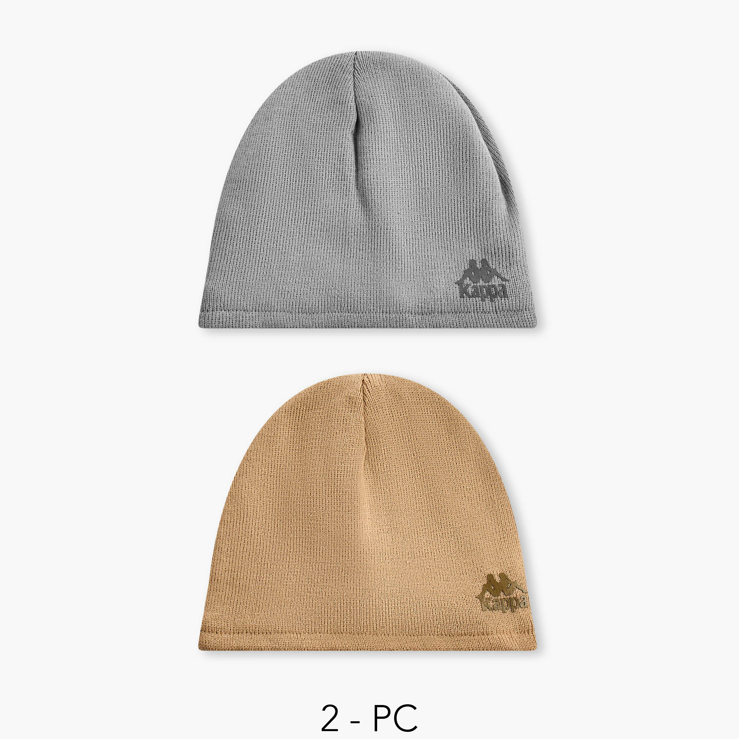 كاب بيني مضلعة للرجال من كابا - طقم من 2-men-caps-image-1