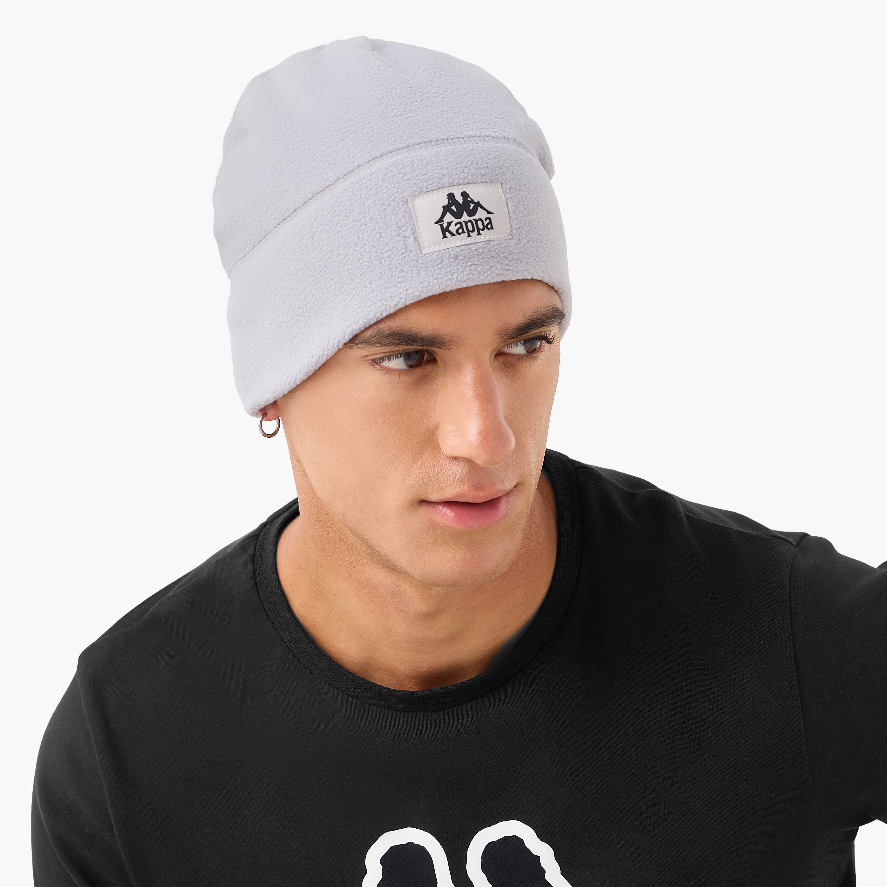 Kappa Men Ribbed Beanie Cap - Set of 2-men-caps-image-2