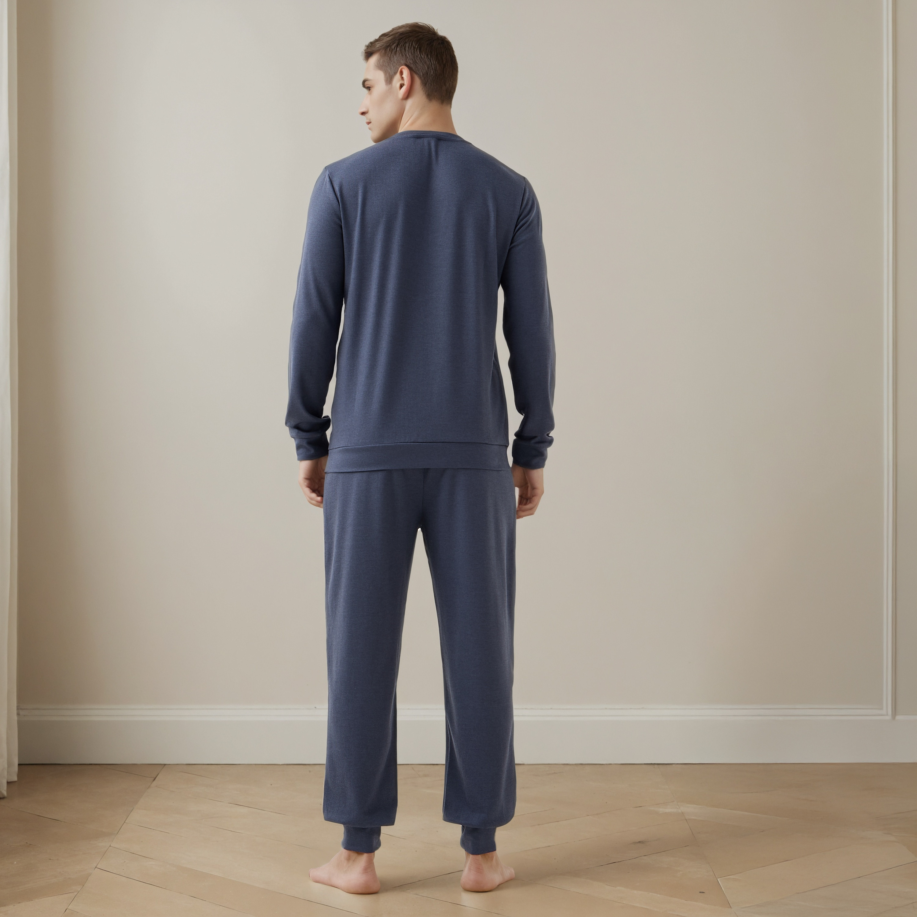 Textured Pyjama Set-men-clothing-nightwear-sets-image-4