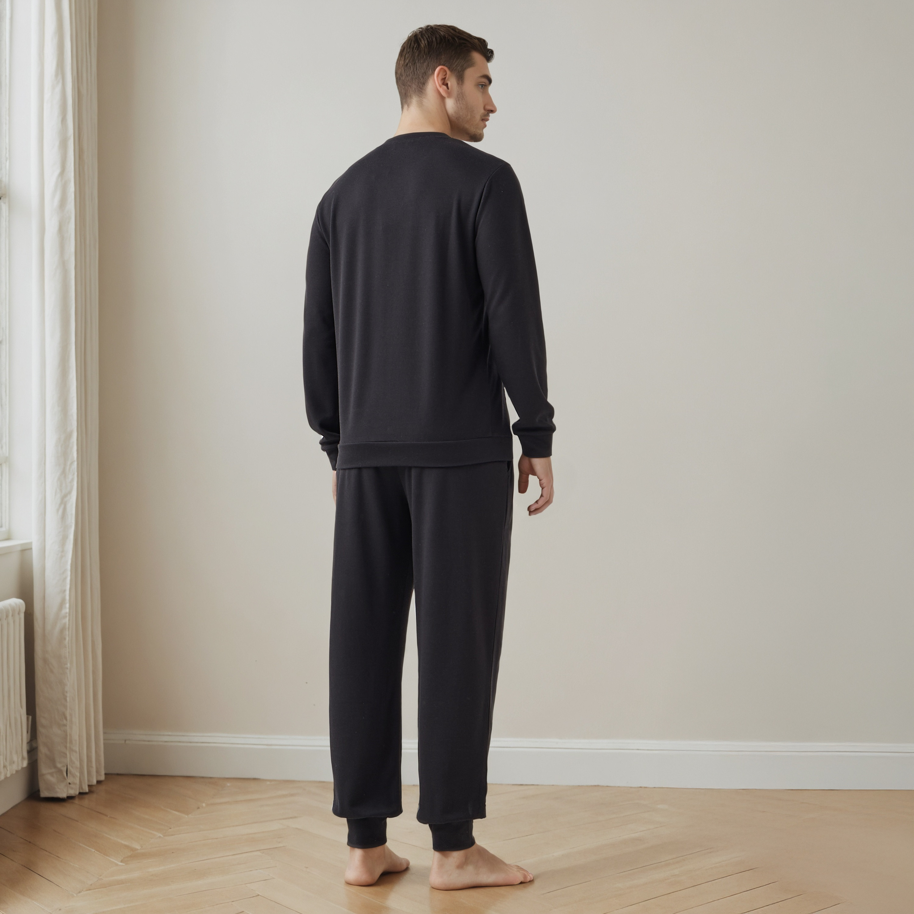Textured Pyjama Set-men-clothing-nightwear-sets-image-4