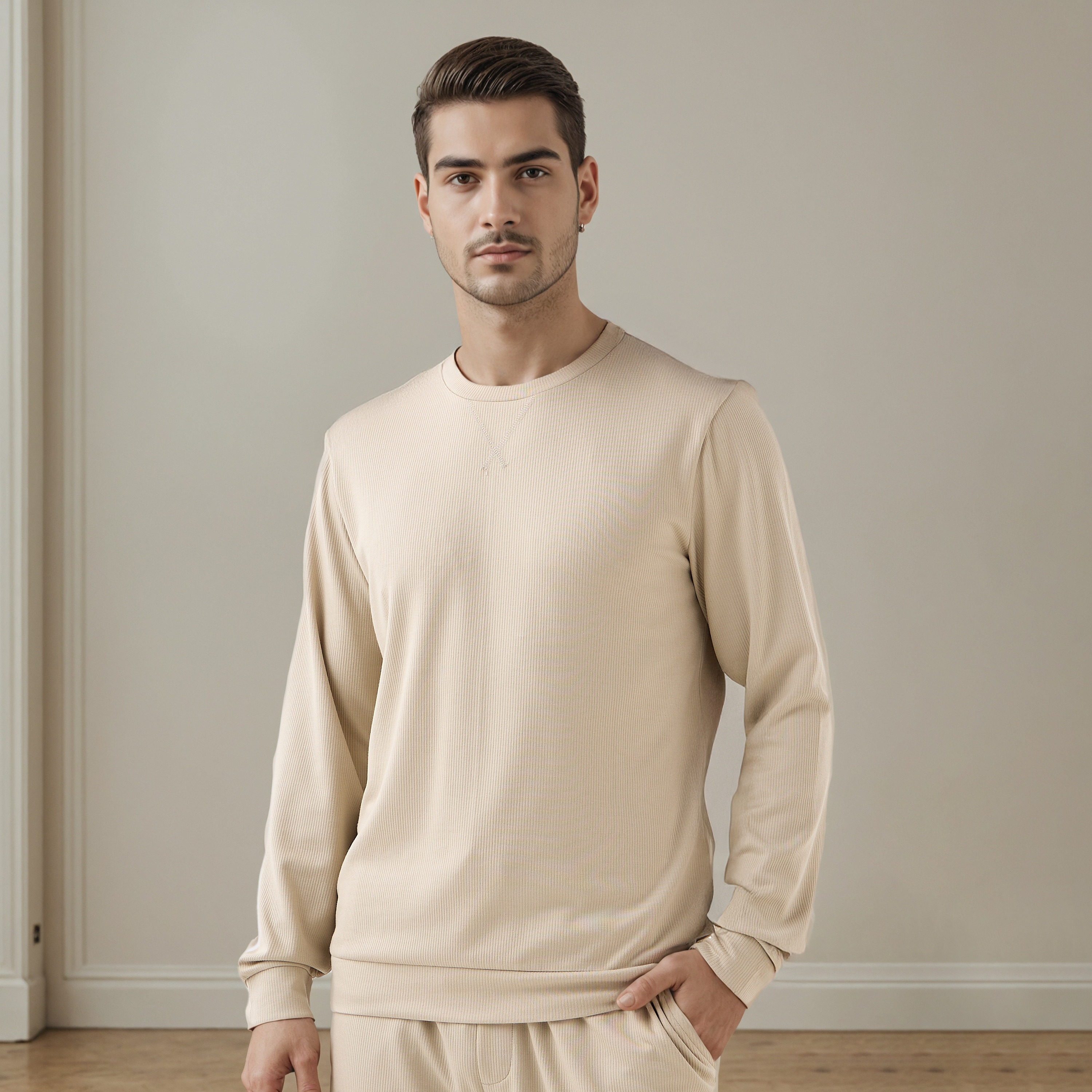 Textured Pyjama Set-men-clothing-nightwear-sets-image-2
