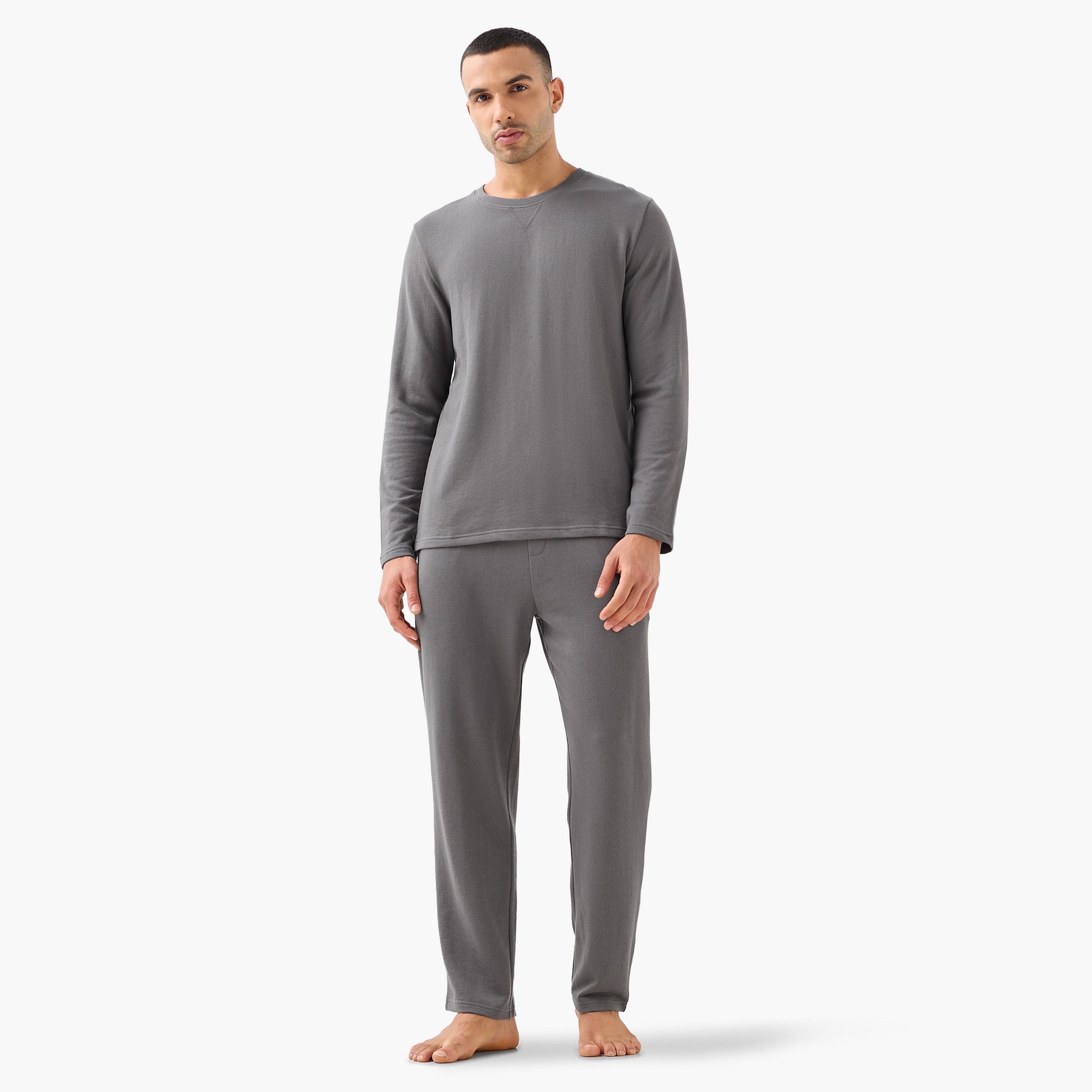 Drawstring Closure Pyjama Set-men-clothing-nightwear-sets-image-1